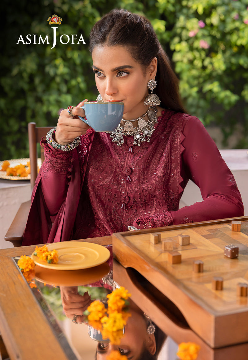 AJSW-02 EMBROIDERED POLY VISCOSE 3 PCS