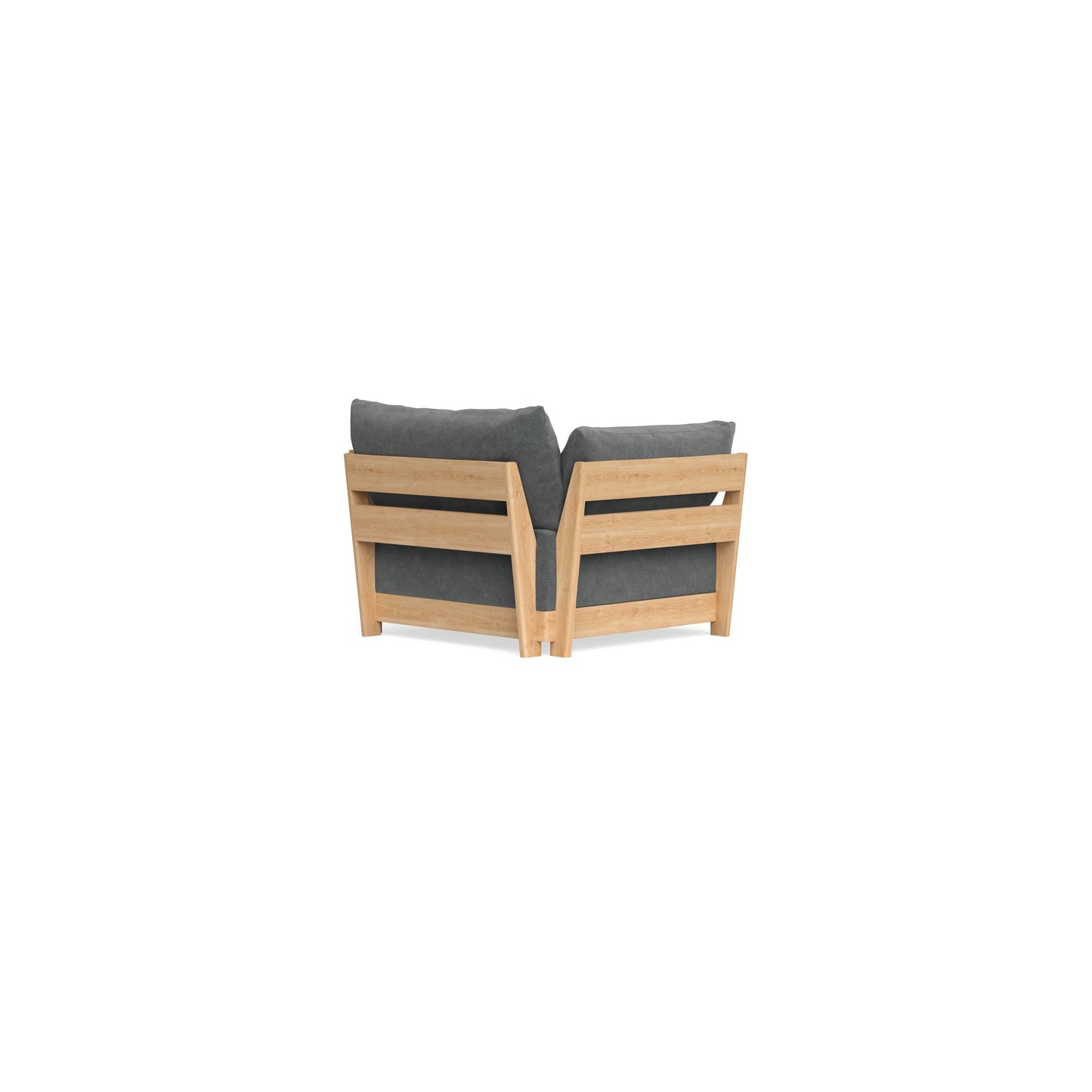 Slipcover Only - Modular Bondi Armchair in Chimney Gray