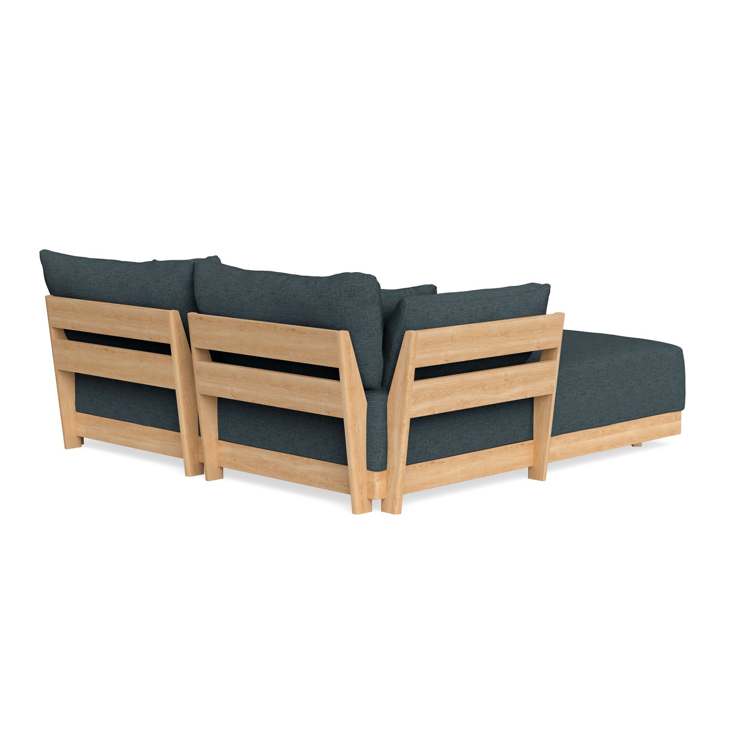 Slipcover Only - Modular Bondi 2-Seater Sectional in Ocean Gray