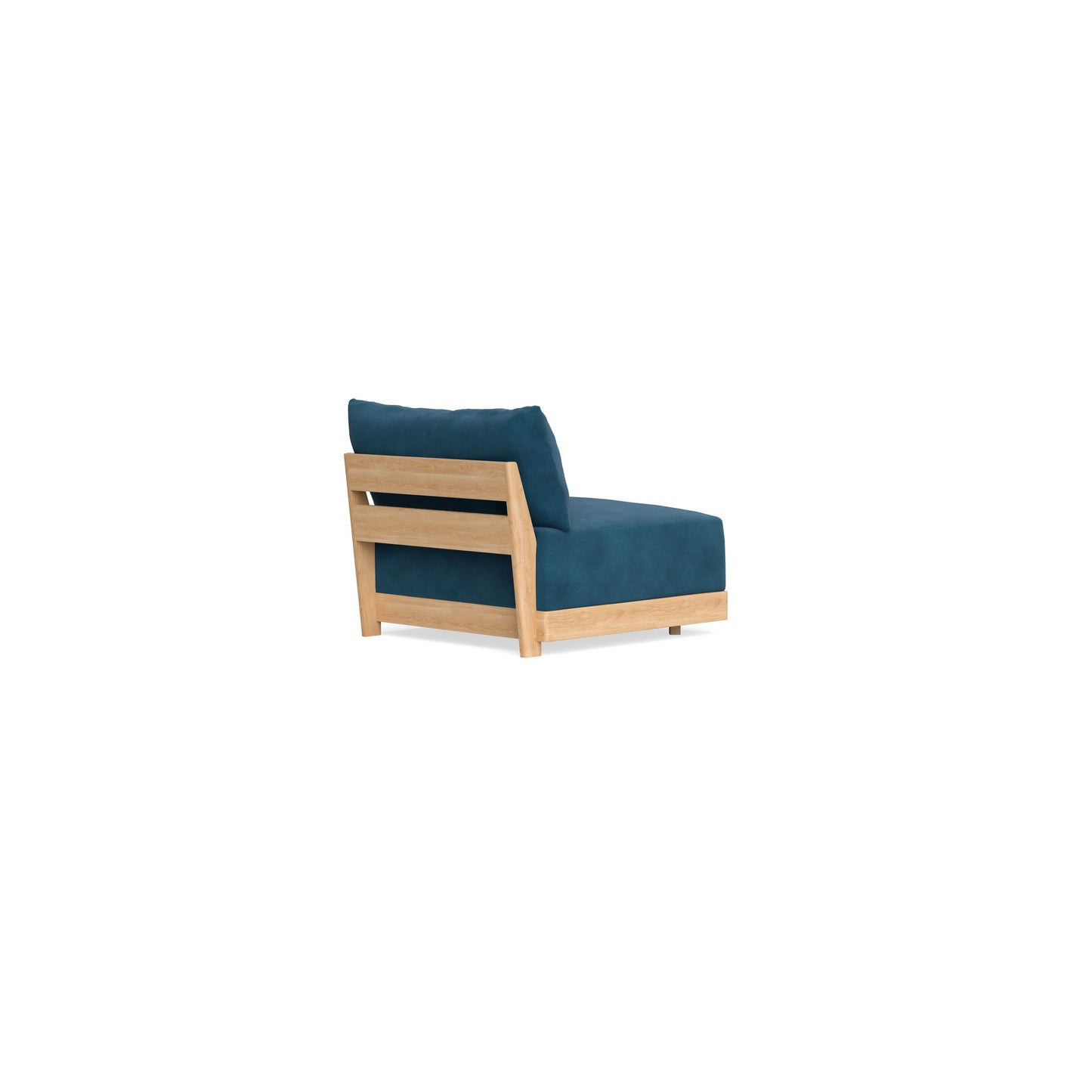 Slipcover Only - Modular Bondi Armless Chair in Commodore Blue