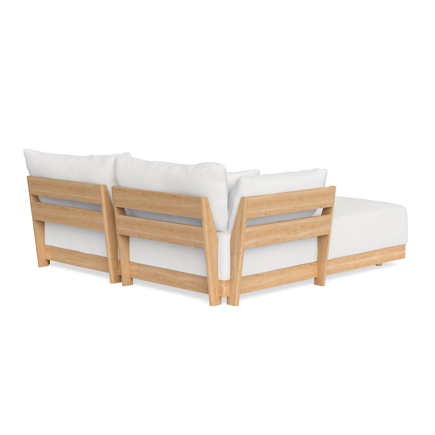 Slipcover Only - Modular Bondi 2-Seater Sectional in Snow