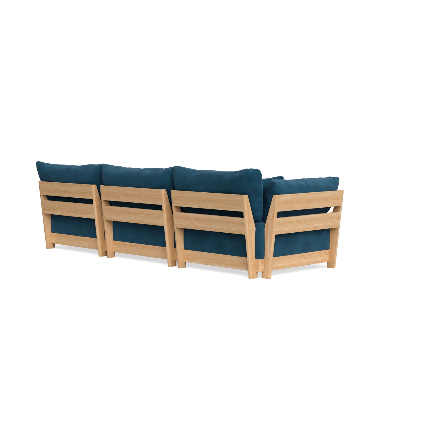 Slipcover Only - Modular Bondi 3-Seater Sofa in Commodore Blue