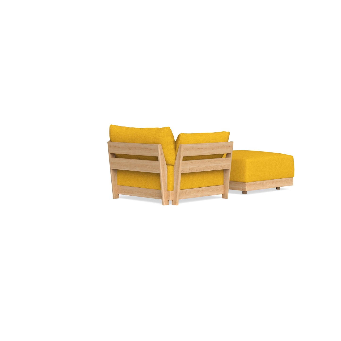 Slipcover Only - Modular Bondi Armchair + Ottoman in Sunflower