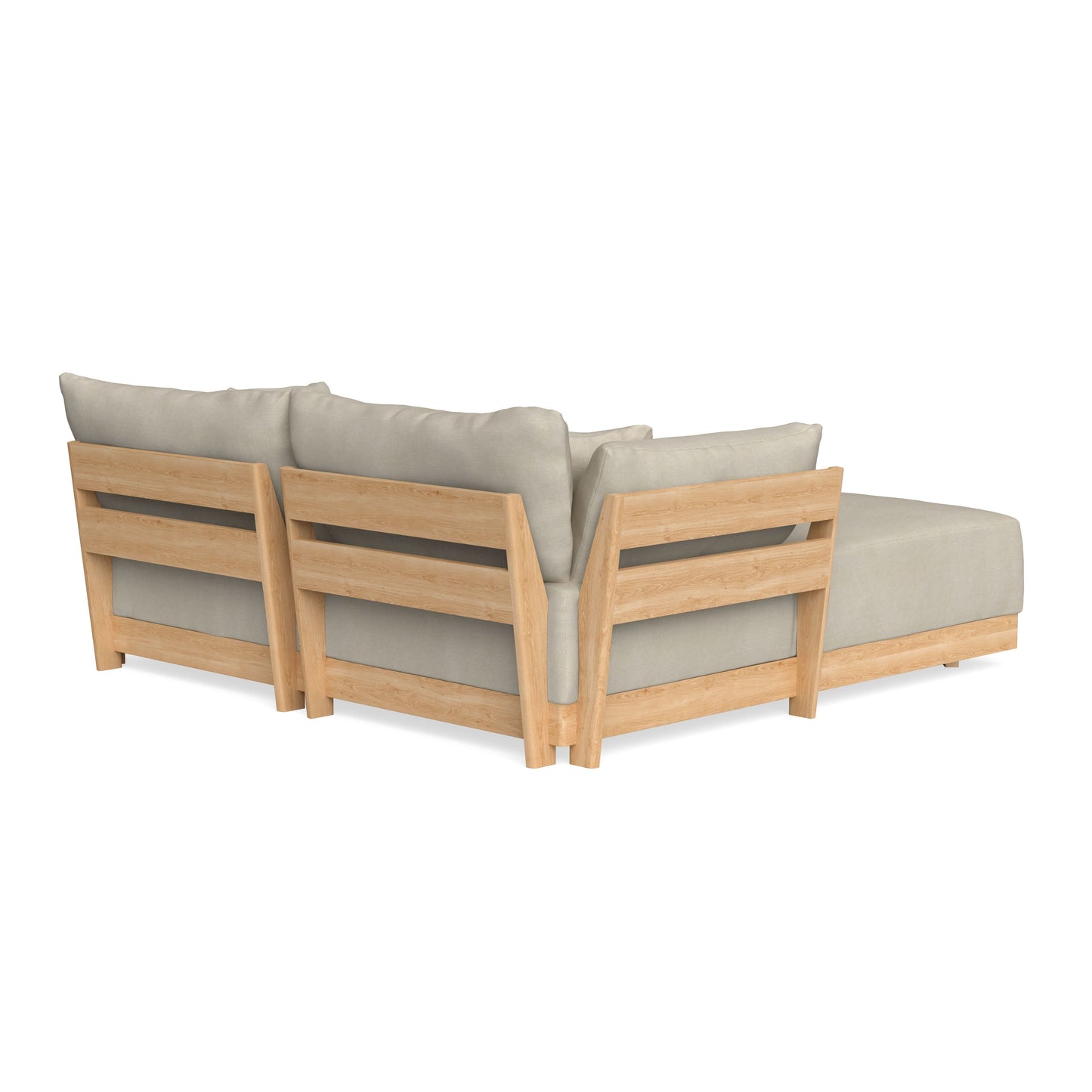 Slipcover Only - Modular Bondi 2-Seater Sectional in Almond
