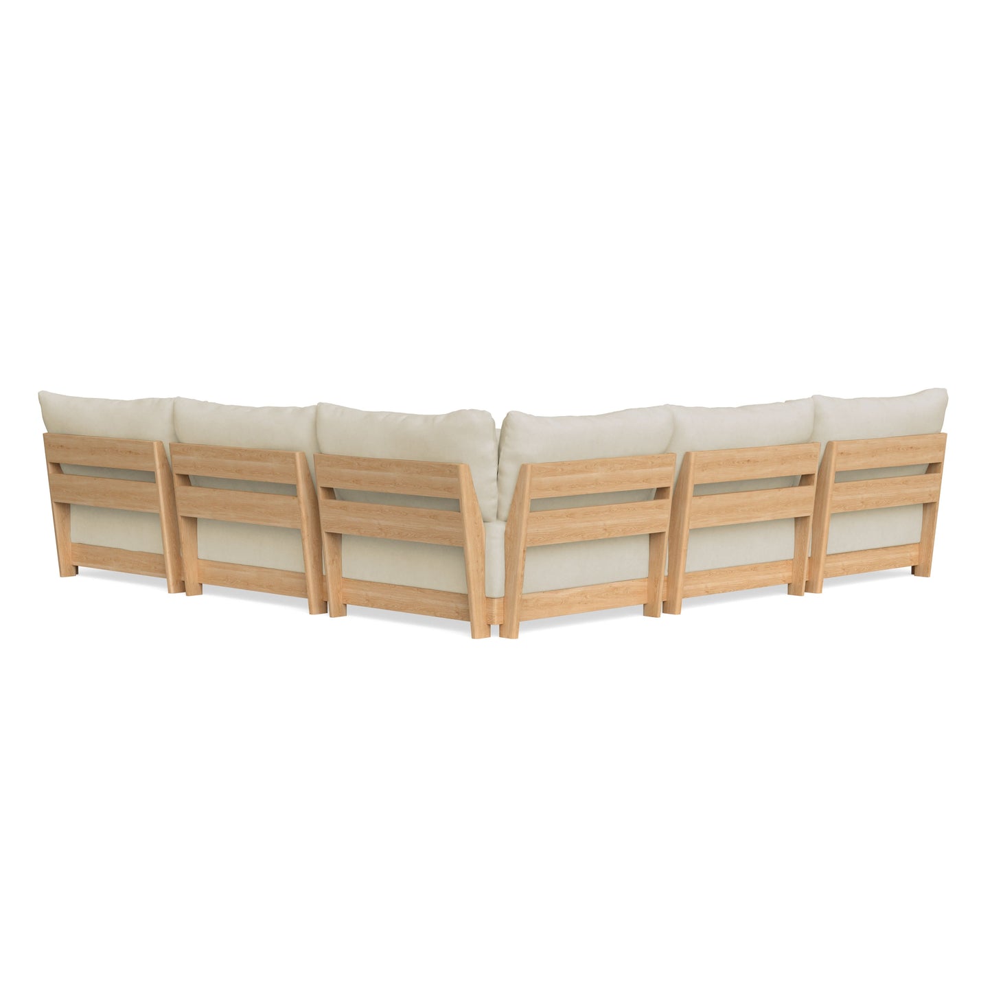Slipcover Only - Modular Bondi 5-Seater Corner Sectional in Mascarpone