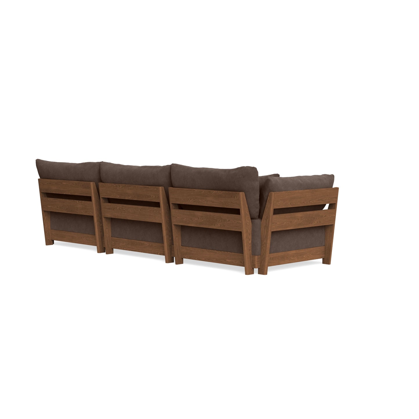 Modular Bondi Espresso 3-Seater Sofa in Chocolate | Classic Blend
