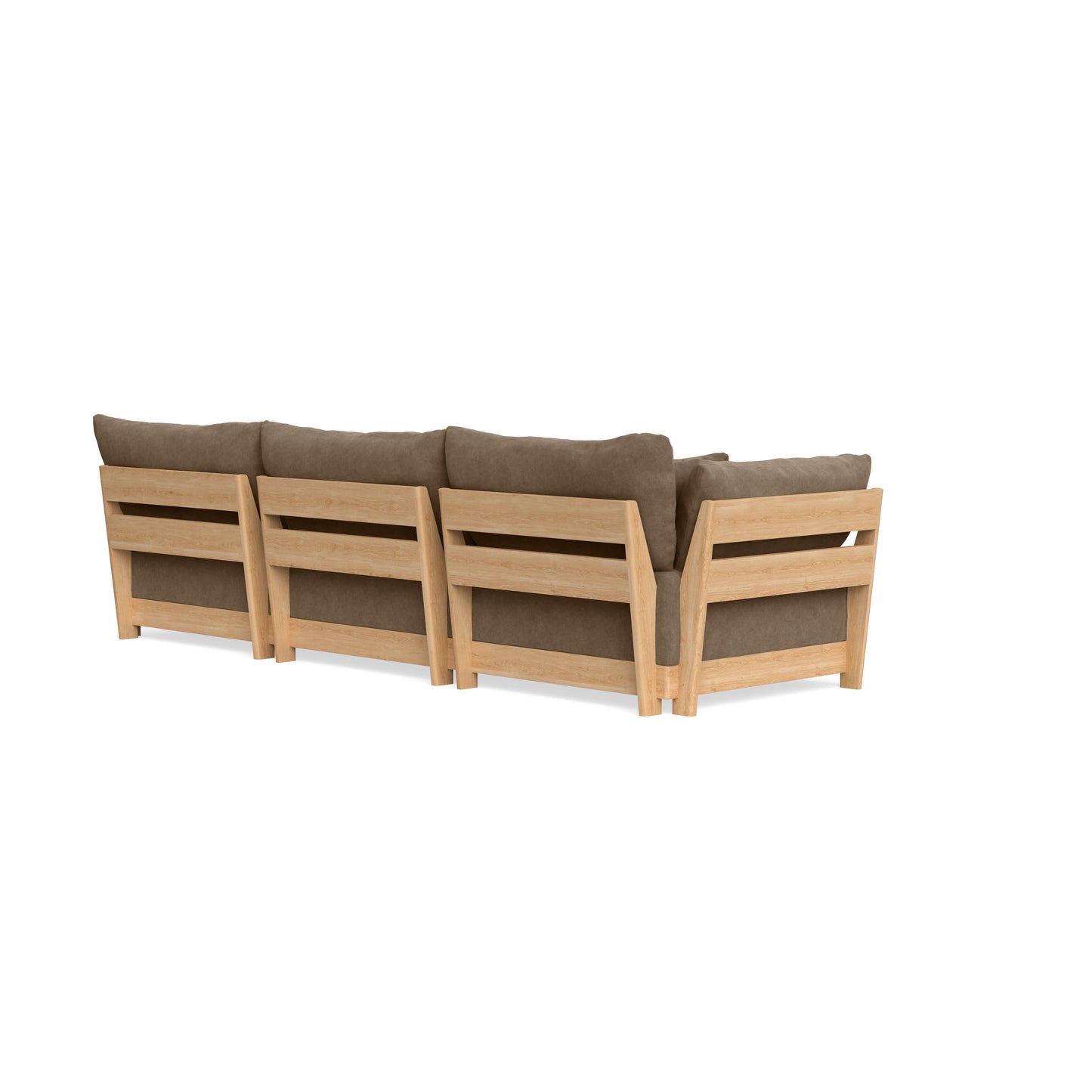 Slipcover Only - Modular Bondi 3-Seater Sofa in Coffee