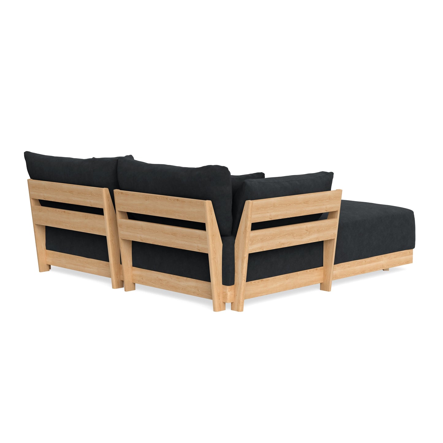 Slipcover Only - Modular Bondi 2-Seater Sectional in Coal