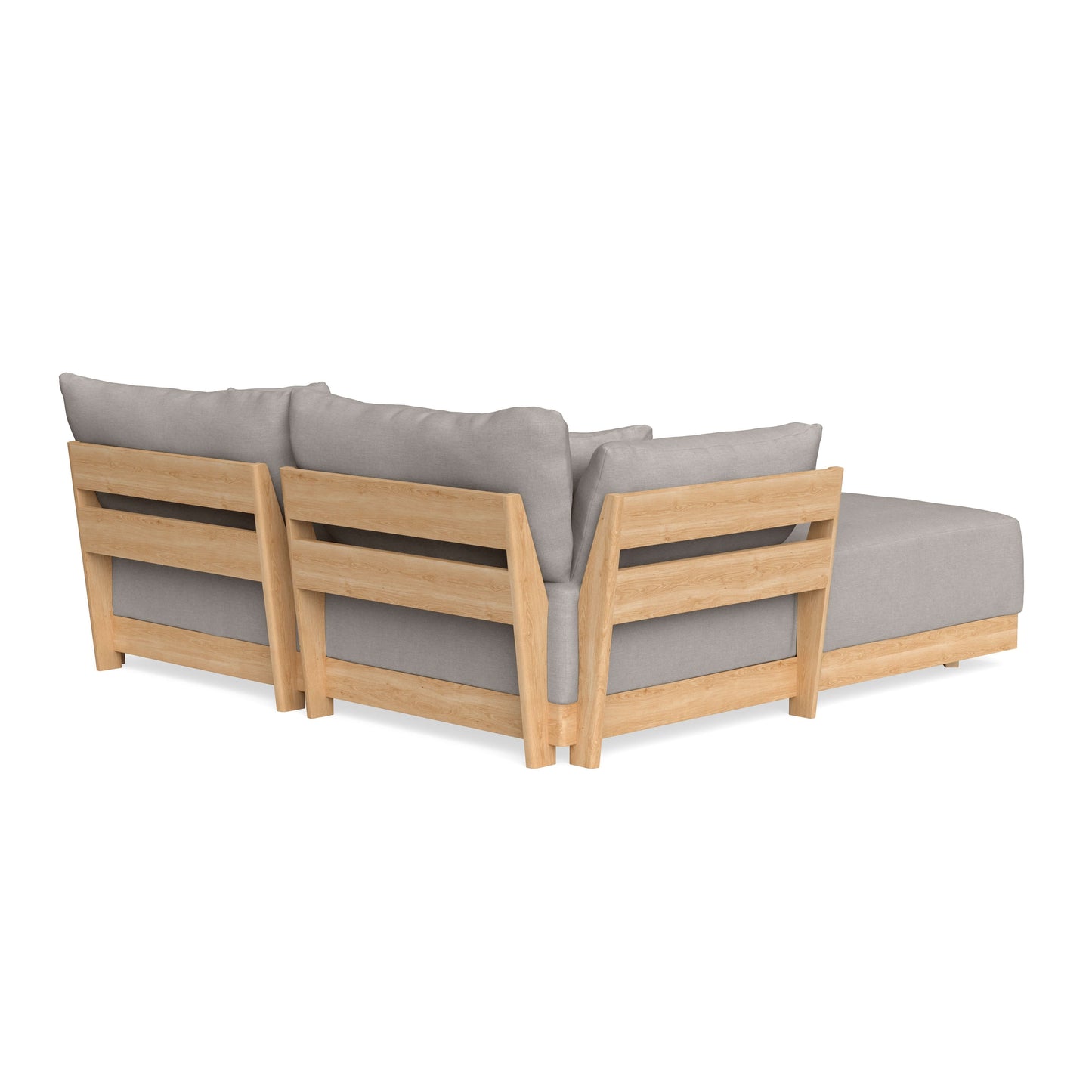 Slipcover Only - Modular Bondi 2-Seater Sectional in Cloud