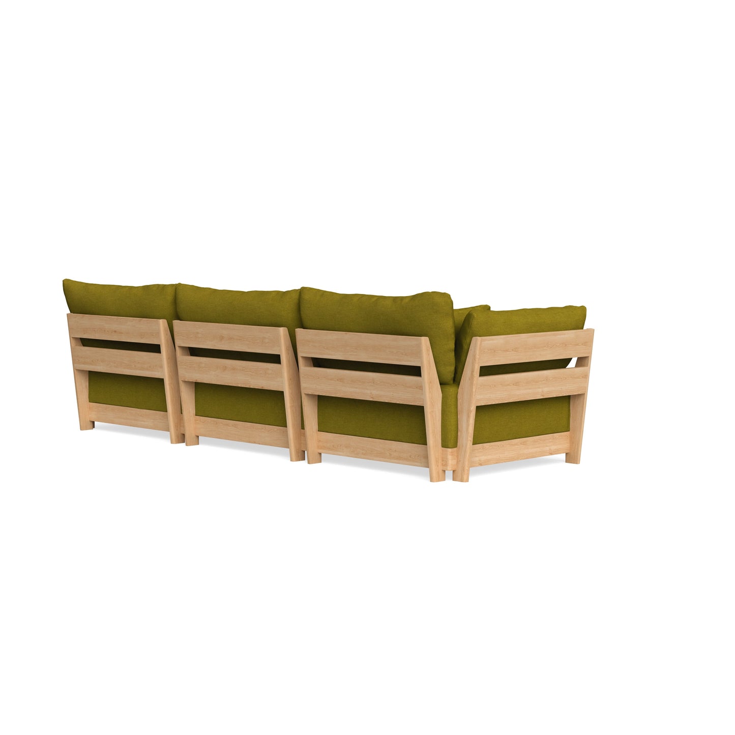 Slipcover Only - Modular Bondi 3-Seater Sofa in Olive Green