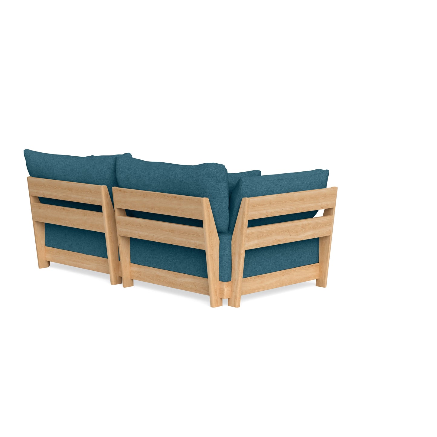 Slipcover Only - Modular Bondi 2-Seater Sofa in Aegean Blue