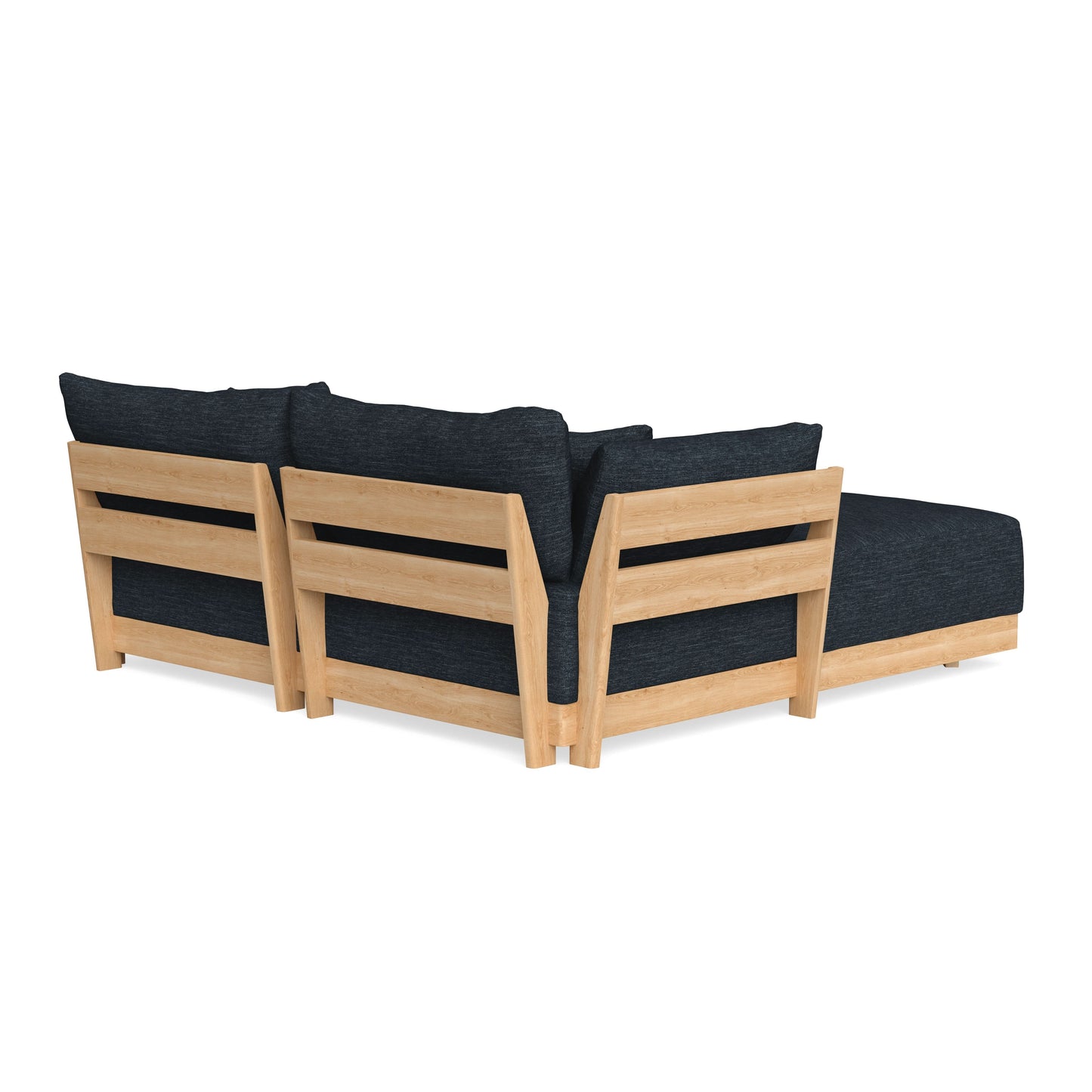 Slipcover Only - Modular Bondi 2-Seater Sectional in Baltic Blue