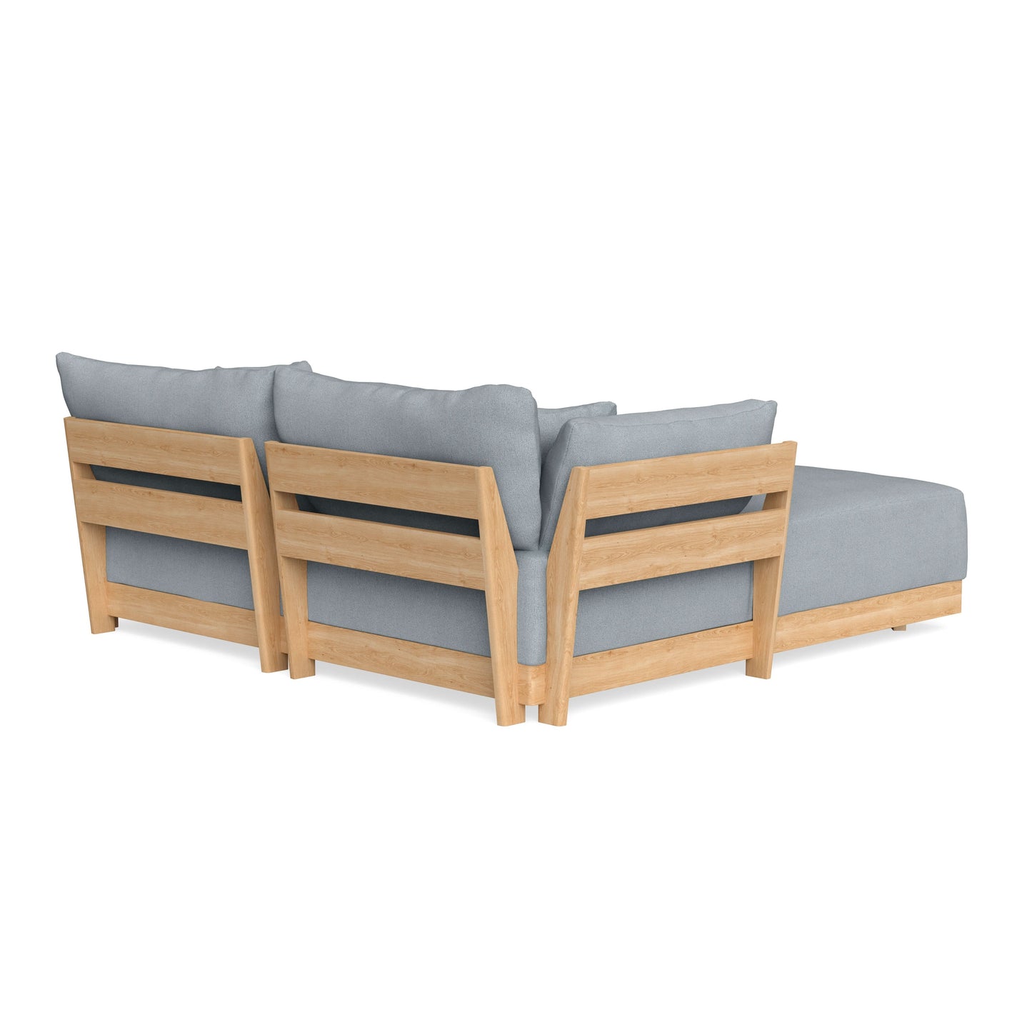 Slipcover Only - Modular Bondi 2-Seater Sectional in Ash