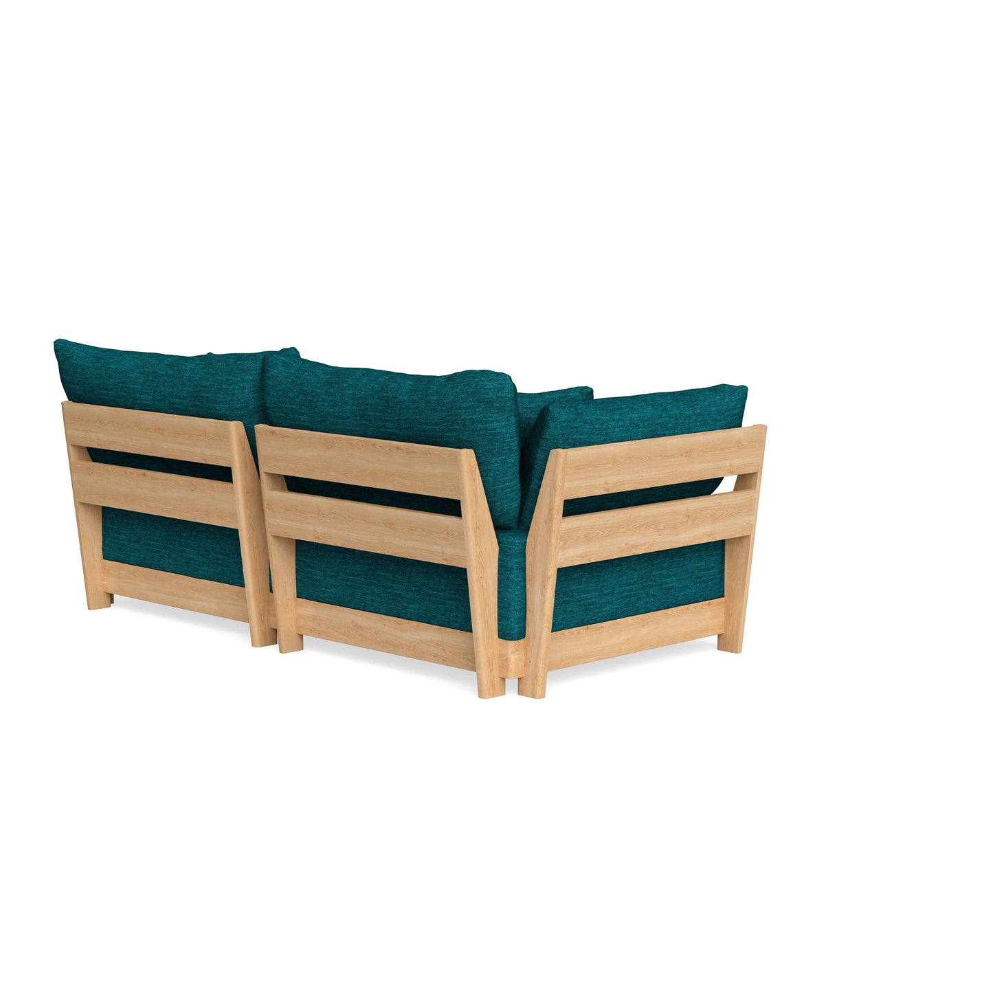 Slipcover Only - Modular Bondi 2-Seater Sofa in Marine Teal