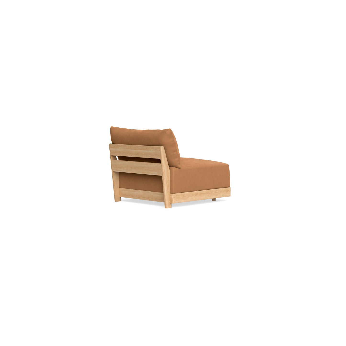 Slipcover Only - Modular Bondi Armless Chair in Cheddar