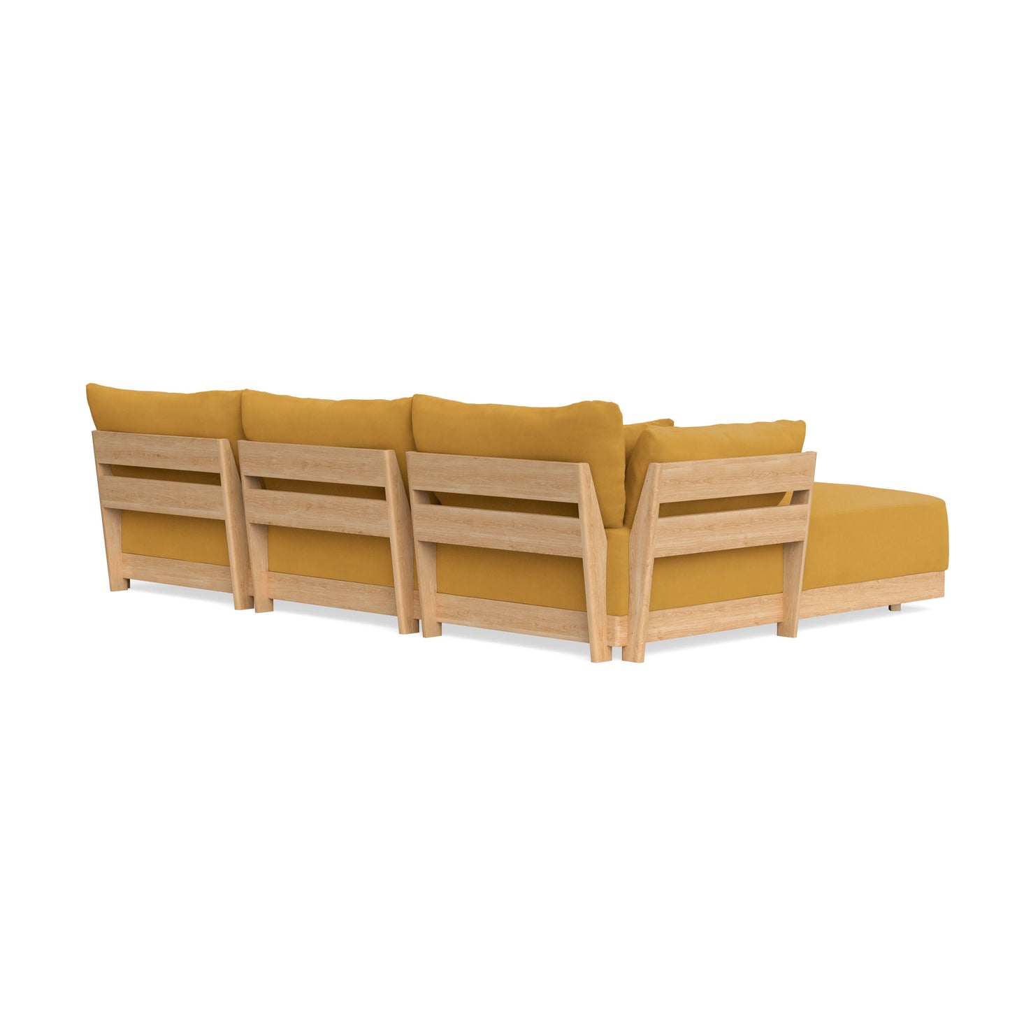 Slipcover Only - Modular Bondi 3-Seater Sectional in Honey