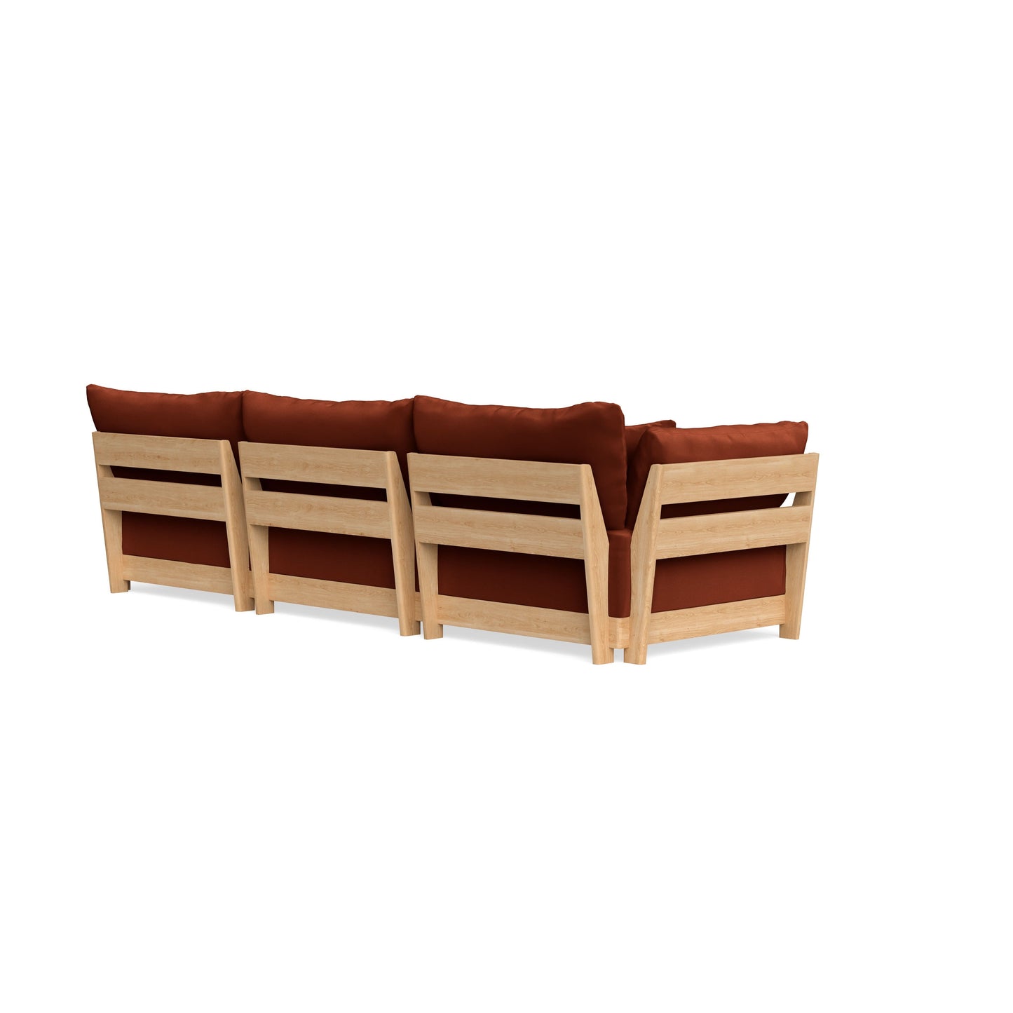 Slipcover Only - Modular Bondi 3-Seater Sofa in Rust