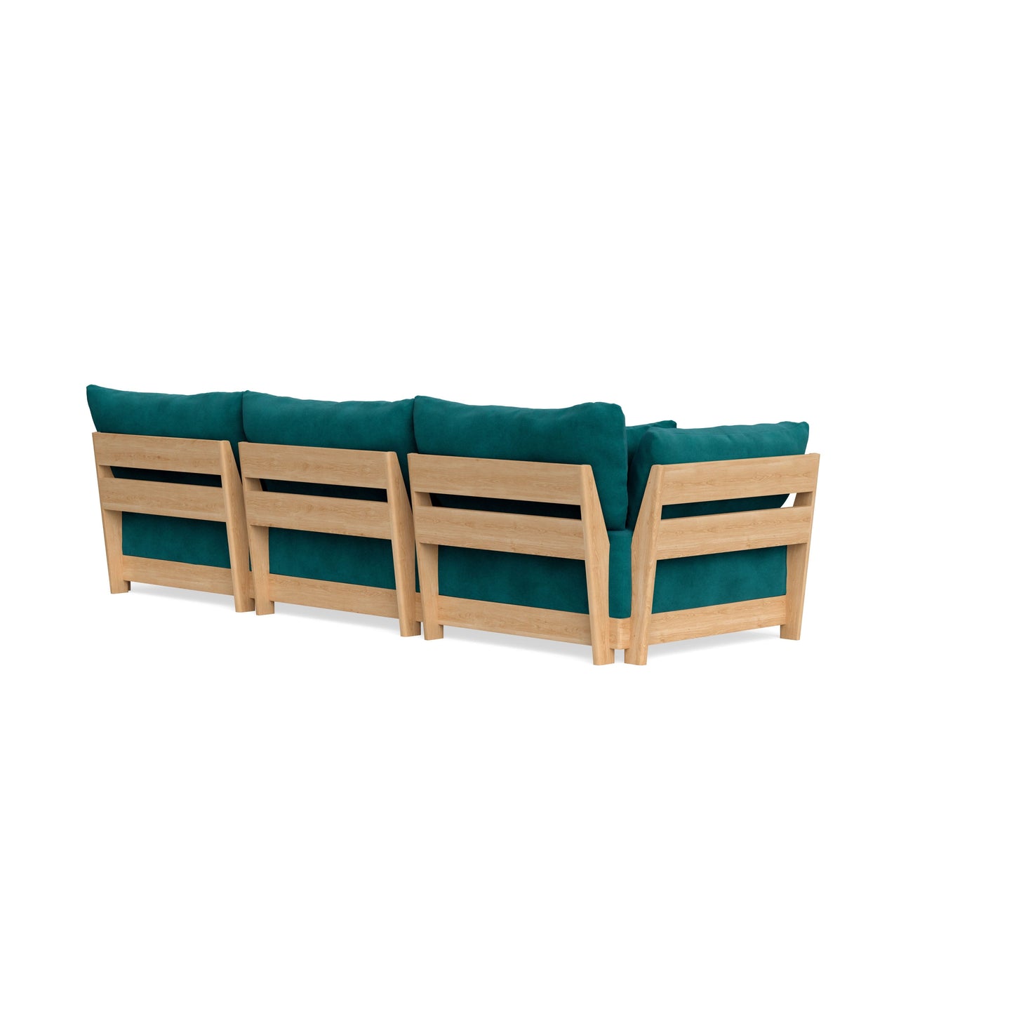 Slipcover Only - Modular Bondi 3-Seater Sofa in Peacock