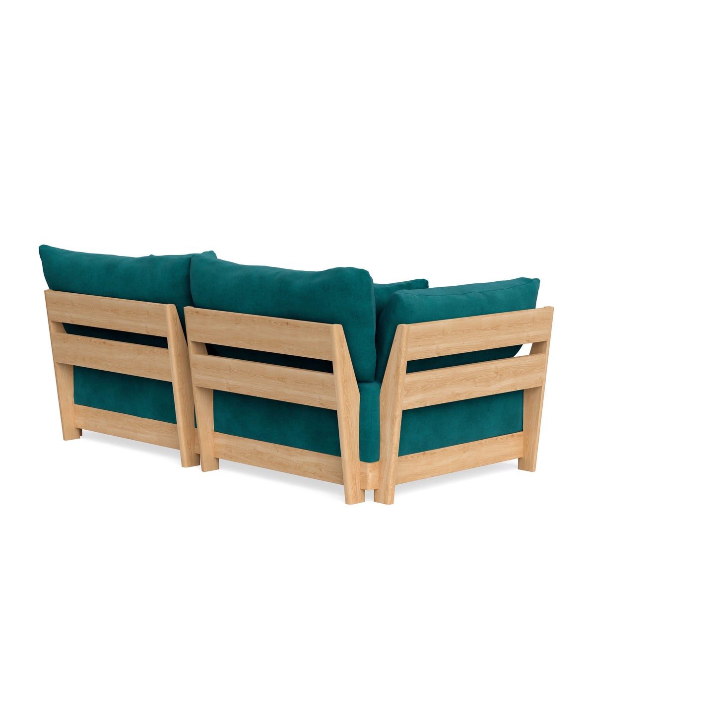 Slipcover Only - Modular Bondi 2-Seater Sofa in Peacock