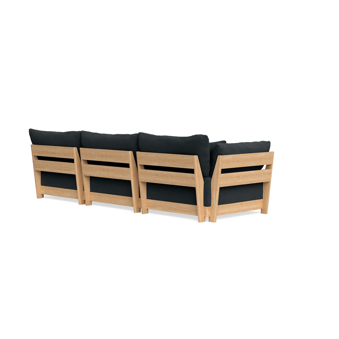 Slipcover Only - Modular Bondi 3-Seater Sofa in Obsidian