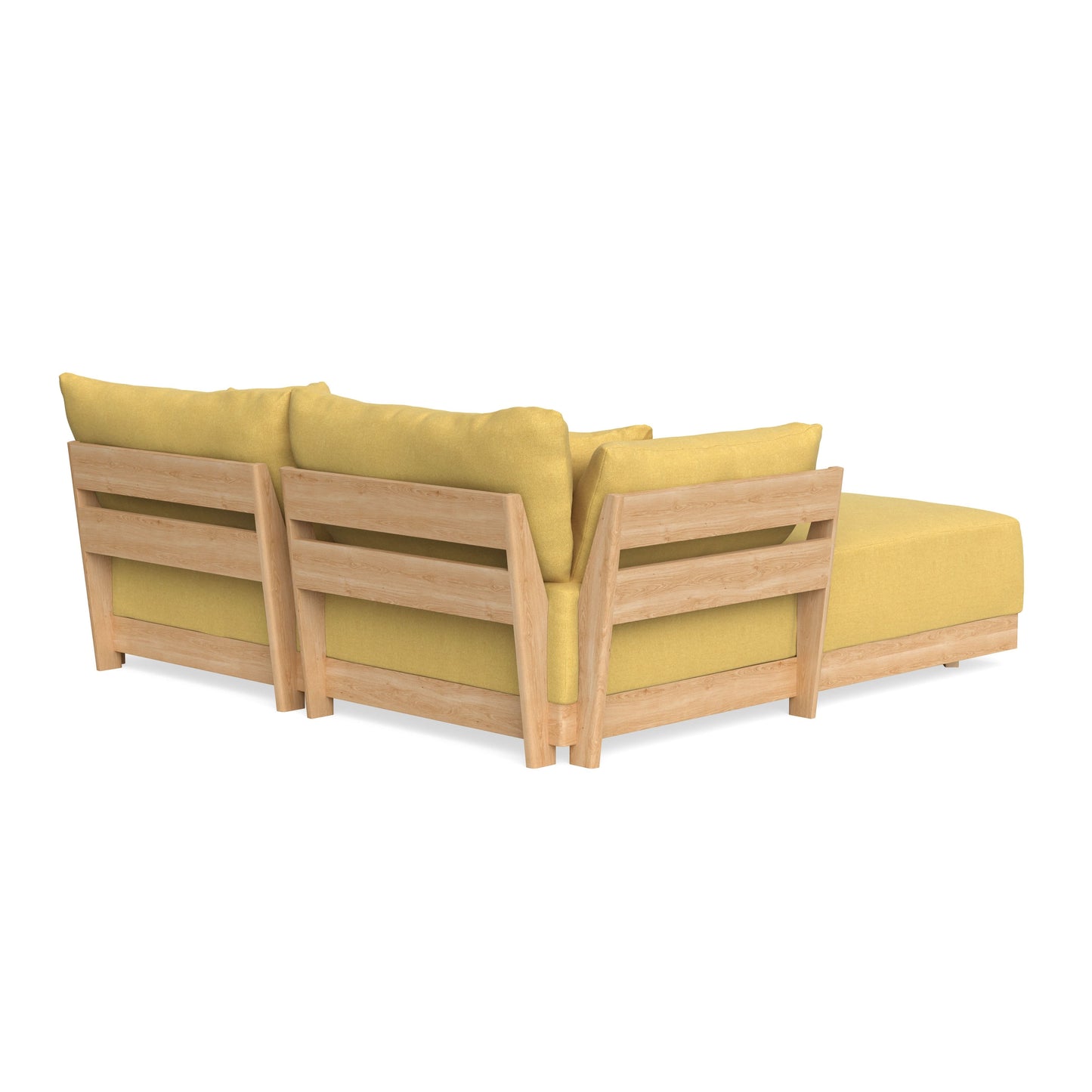 Slipcover Only - Modular Bondi 2-Seater Sectional in Goldenrod