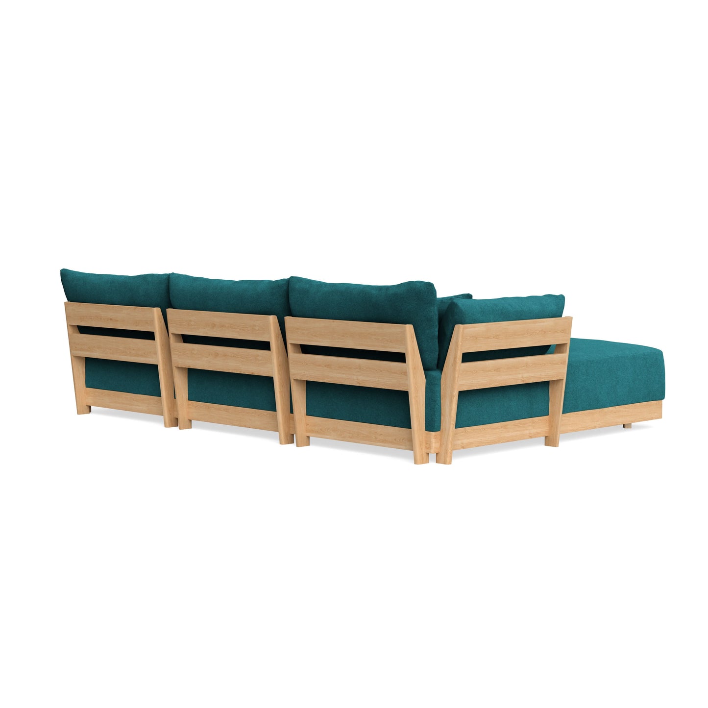 Slipcover Only - Modular Bondi 3-Seater Sectional in Ocean