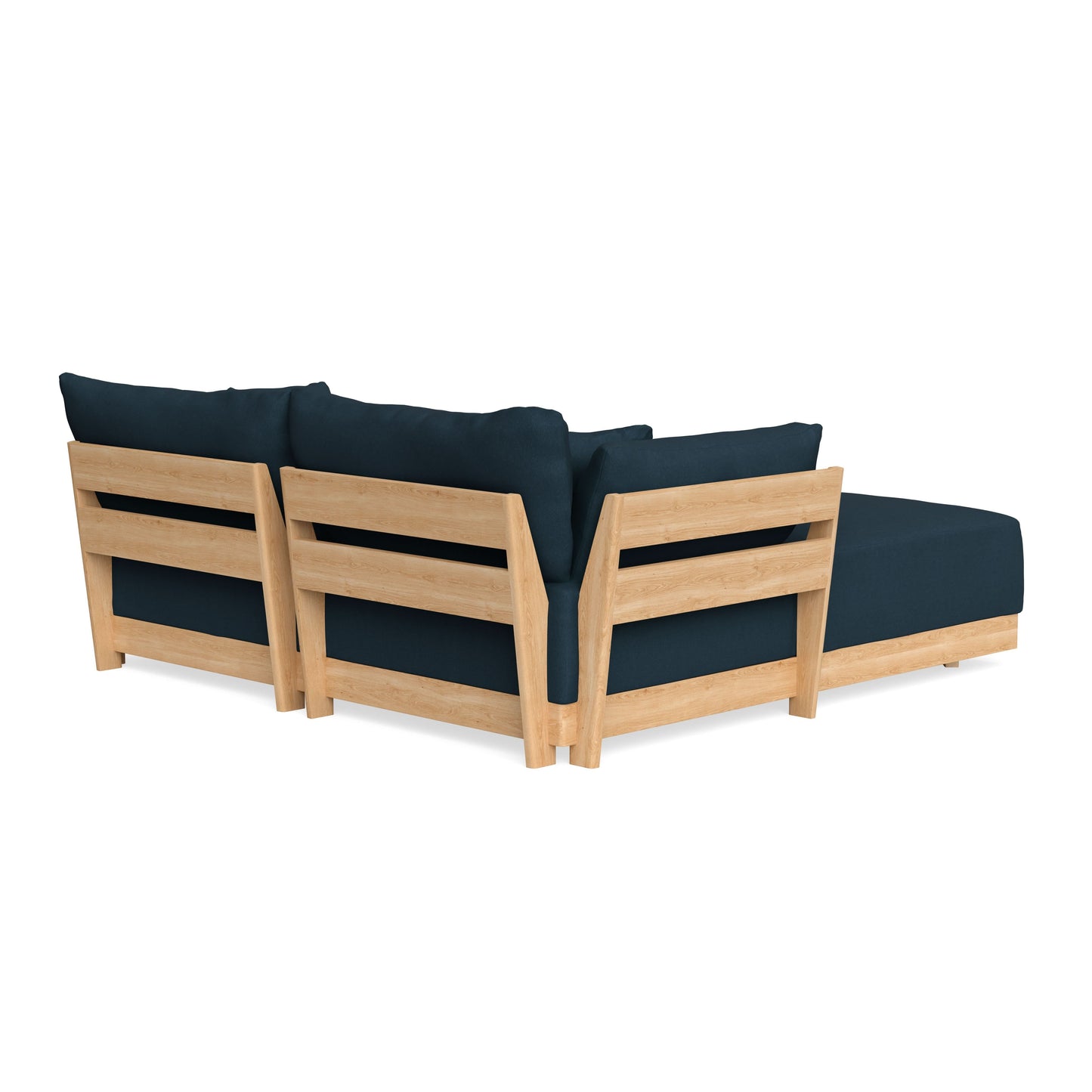 Slipcover Only - Modular Bondi 2-Seater Sectional in Navy Blue