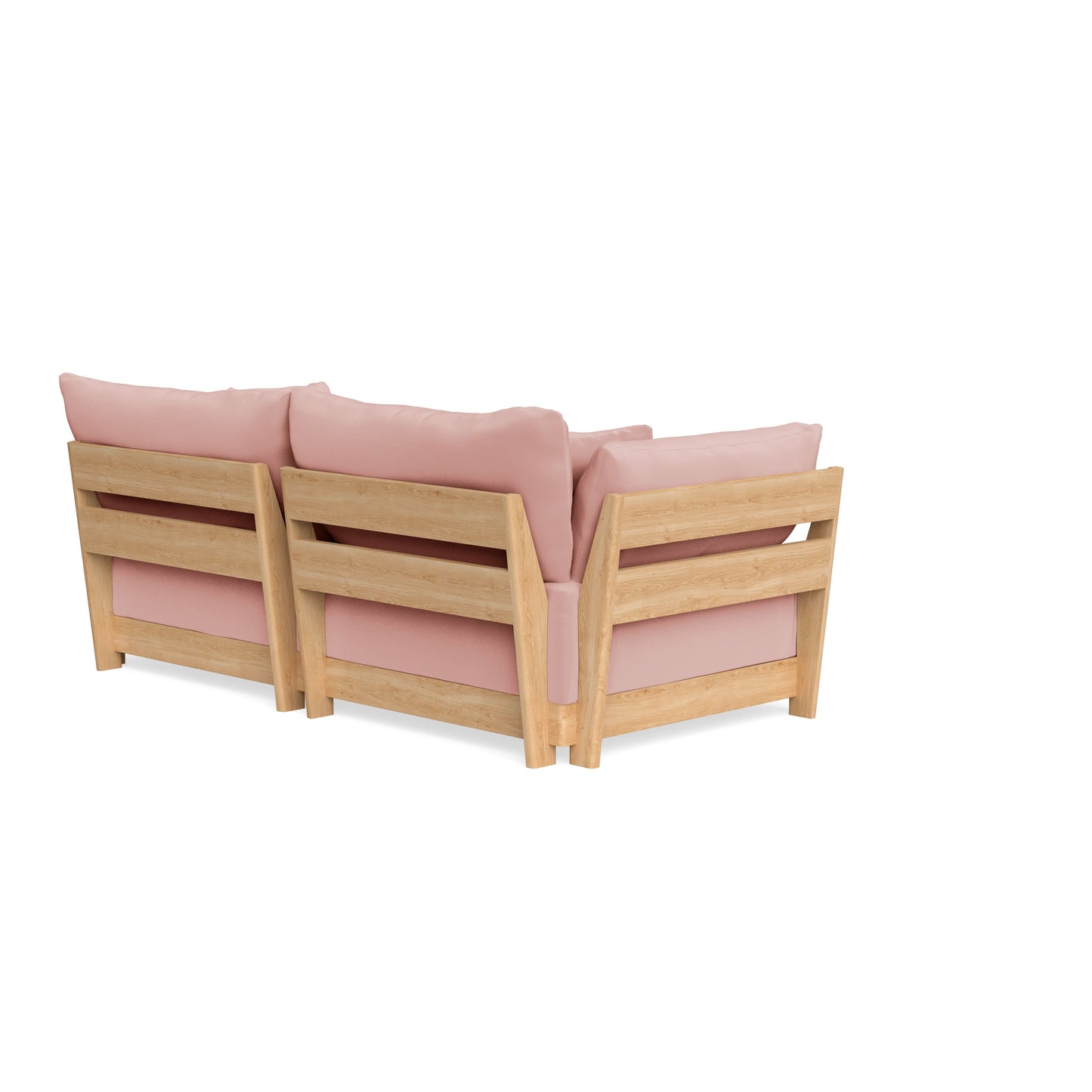 Slipcover Only - Modular Bondi 2-Seater Sofa in Powder Pink
