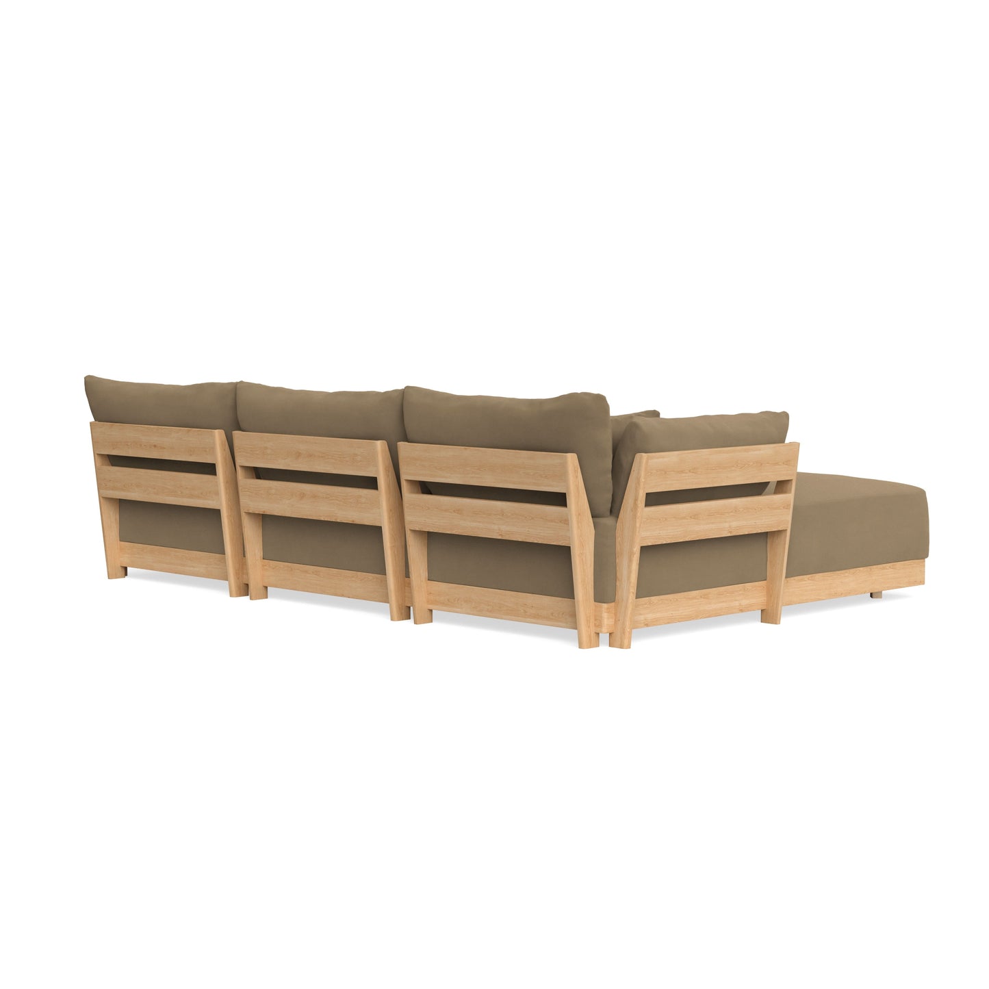 Slipcover Only - Modular Bondi 3-Seater Daybed Sofa Sectional in Macchiato