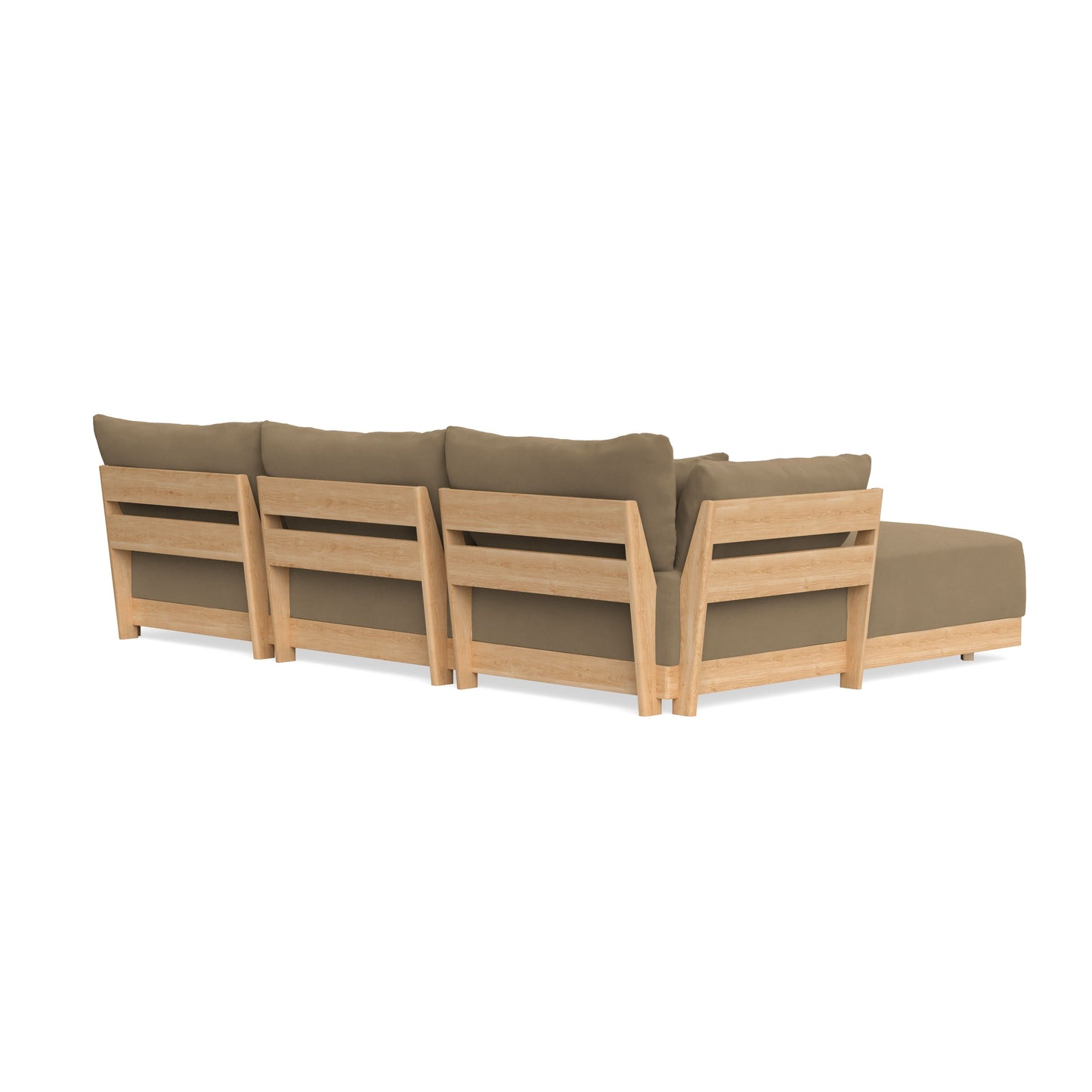 Slipcover Only - Modular Bondi 3-Seater U-Sectional in Macchiato