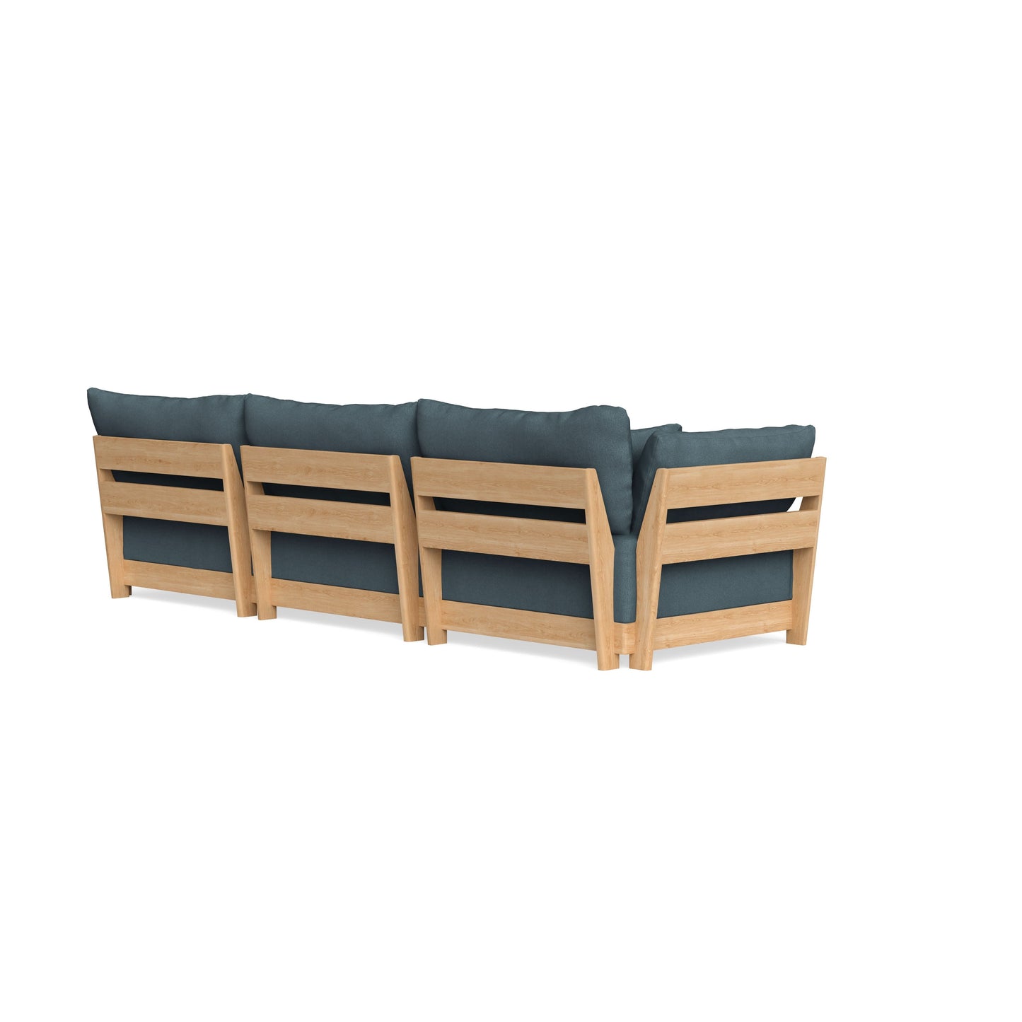 Slipcover Only - Modular Bondi 3-Seater Sofa in Slate Blue