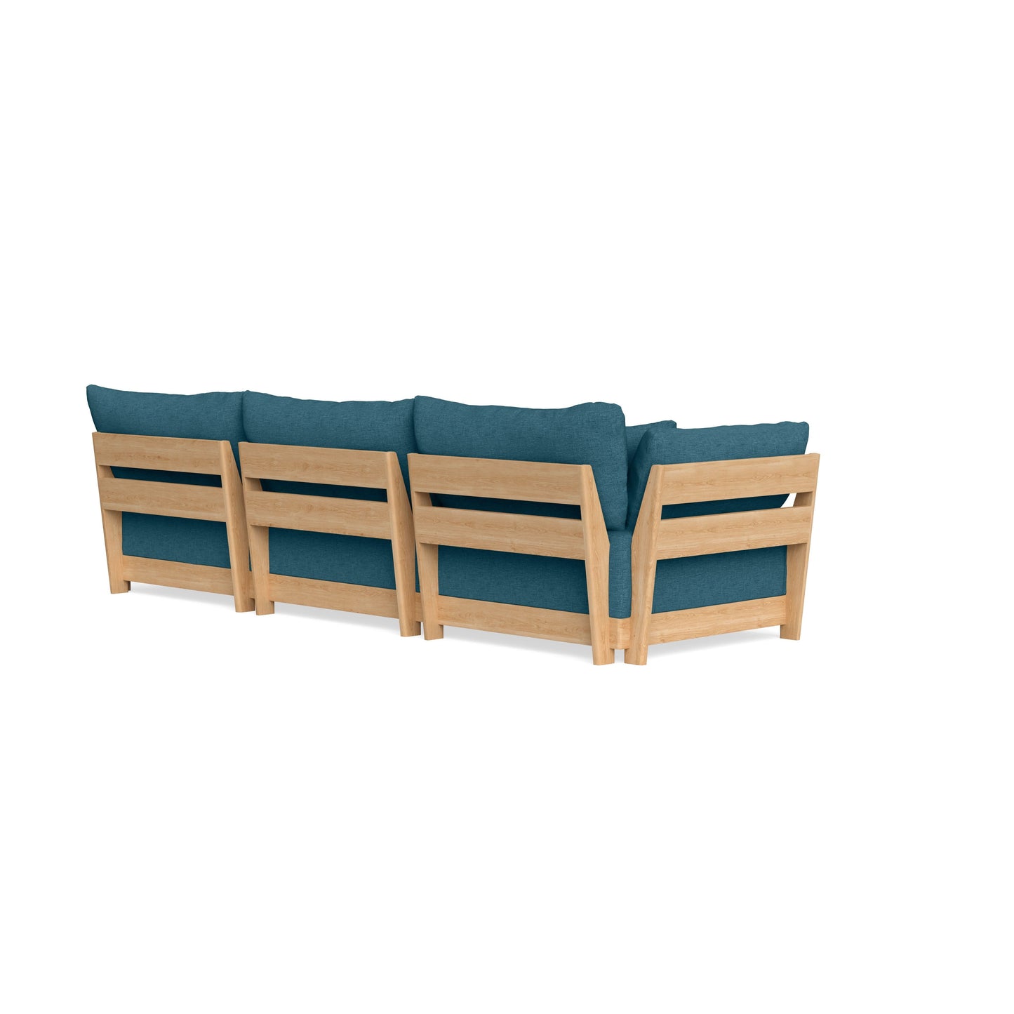 Slipcover Only - Modular Bondi 3-Seater Sofa in Aegean Blue