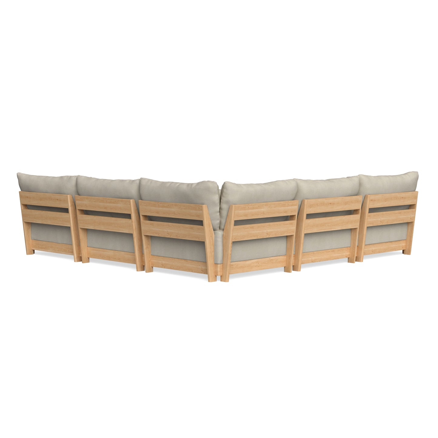 Slipcover Only - Modular Bondi 5-Seater Corner Sectional in Almond