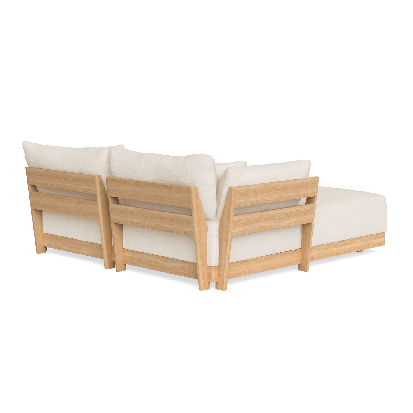 Slipcover Only - Modular Bondi 2-Seater Sectional in Powder