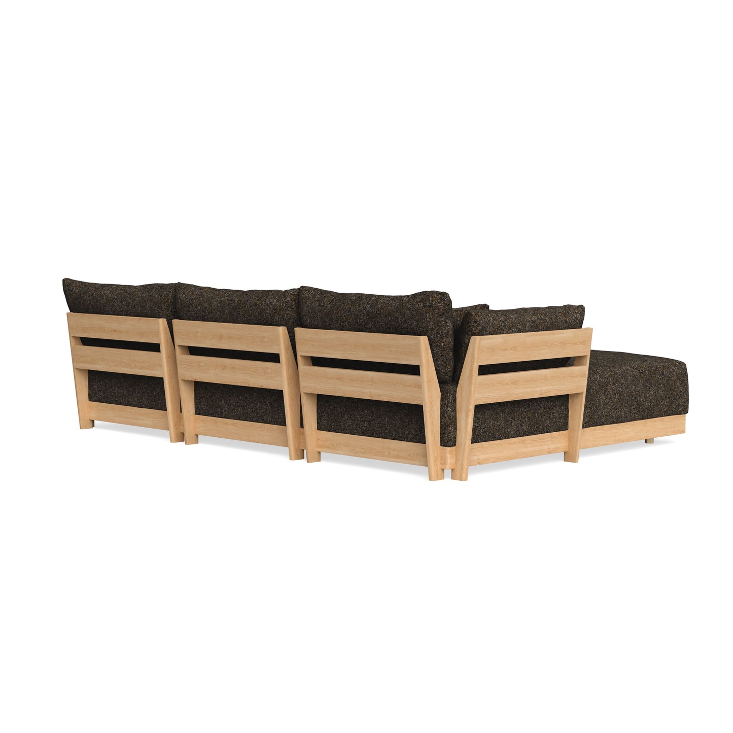 Slipcover Only - Modular Bondi 3-Seater Daybed Sofa Sectional in Phantom