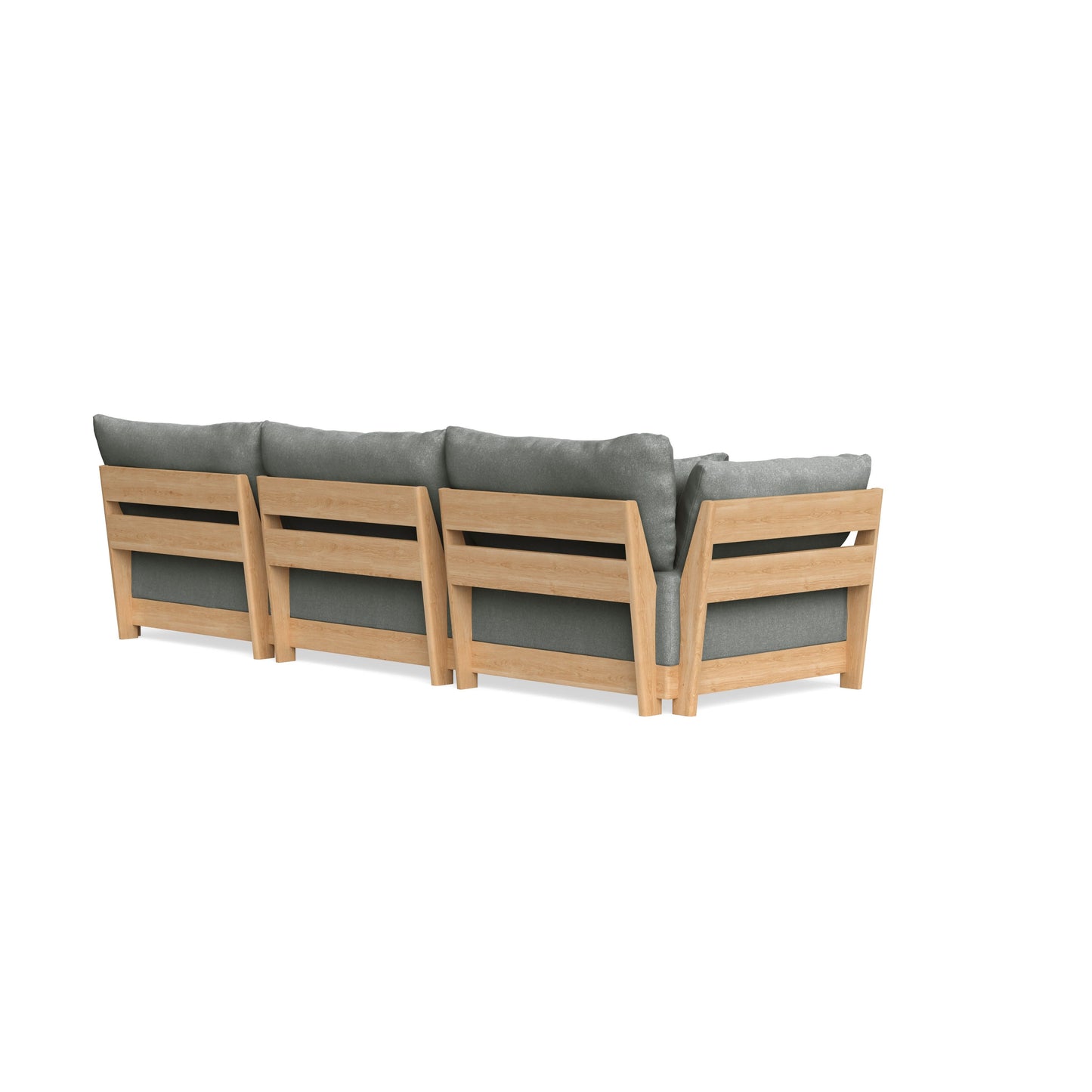 Slipcover Only - Modular Bondi 3-Seater Sofa in Storm Gray
