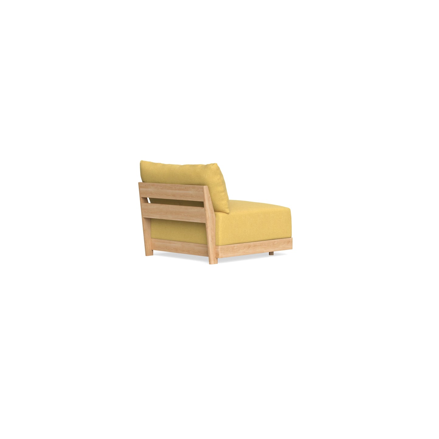Slipcover Only - Modular Bondi Armless Chair in Goldenrod