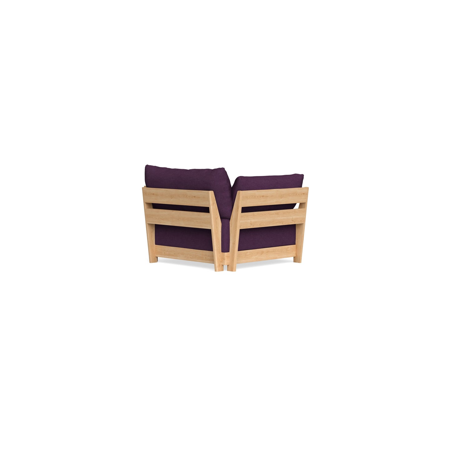 Slipcover Only - Modular Bondi Armchair in Aubergine