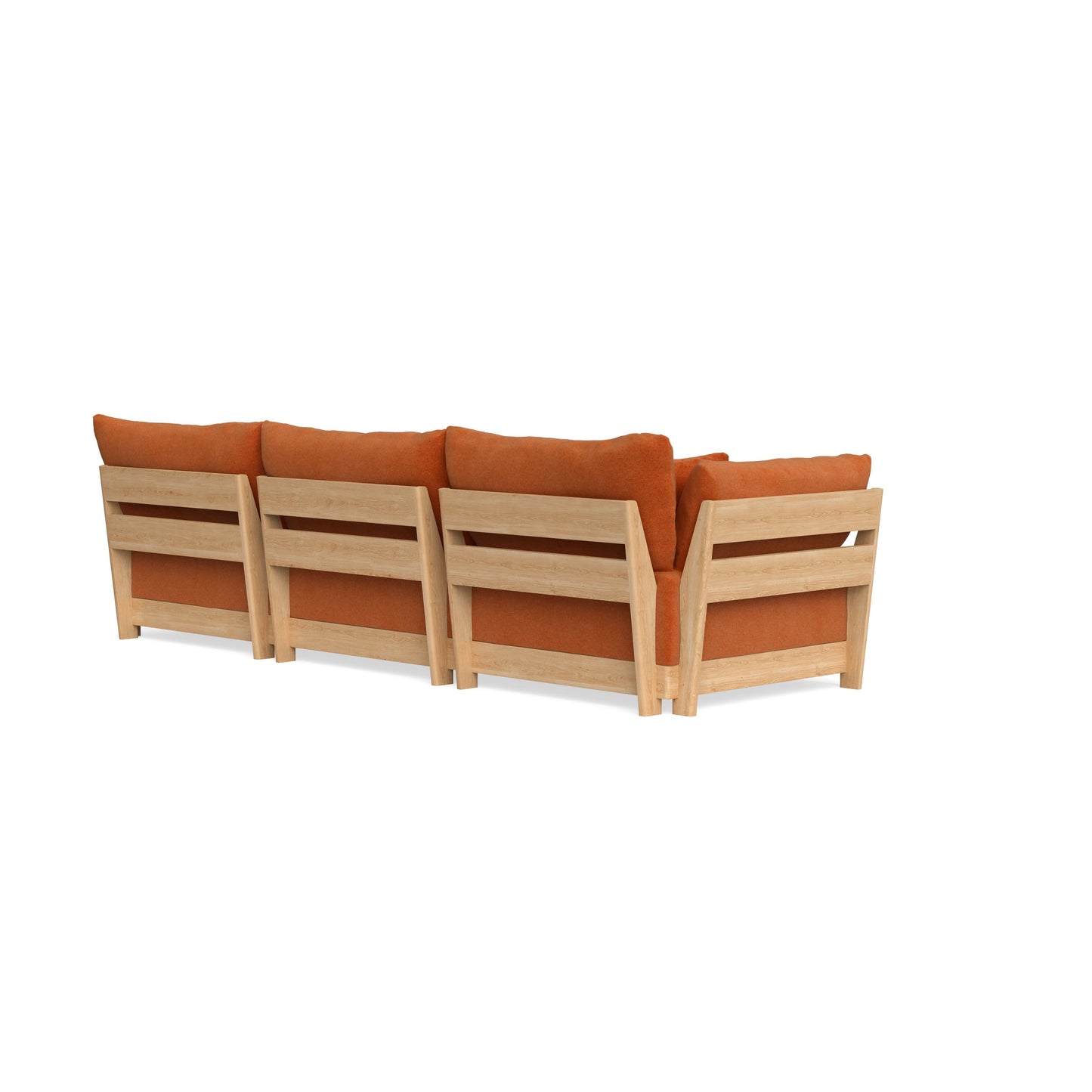 Slipcover Only - Modular Bondi 3-Seater Sofa in Terracotta