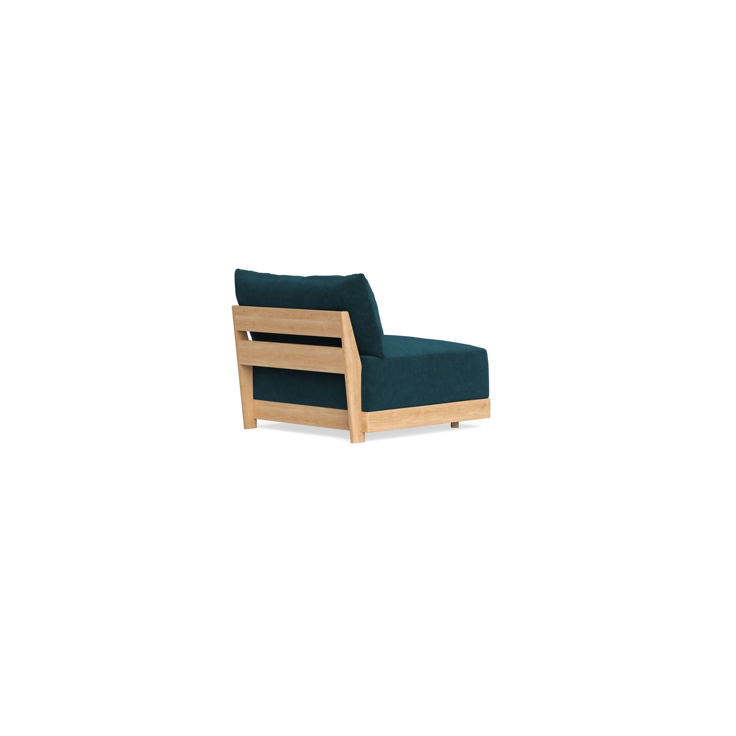 Slipcover Only - Modular Bondi Armless Chair in Indigo