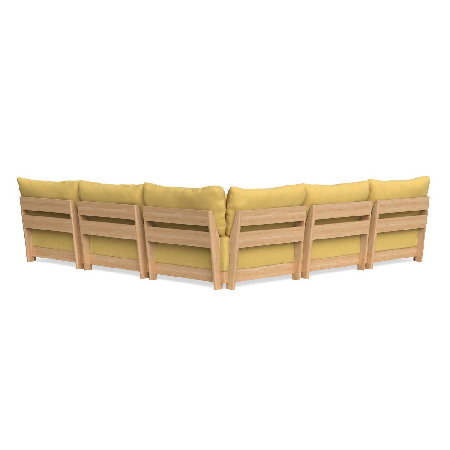 Slipcover Only - Modular Bondi 5-Seater Corner Sectional in Goldenrod
