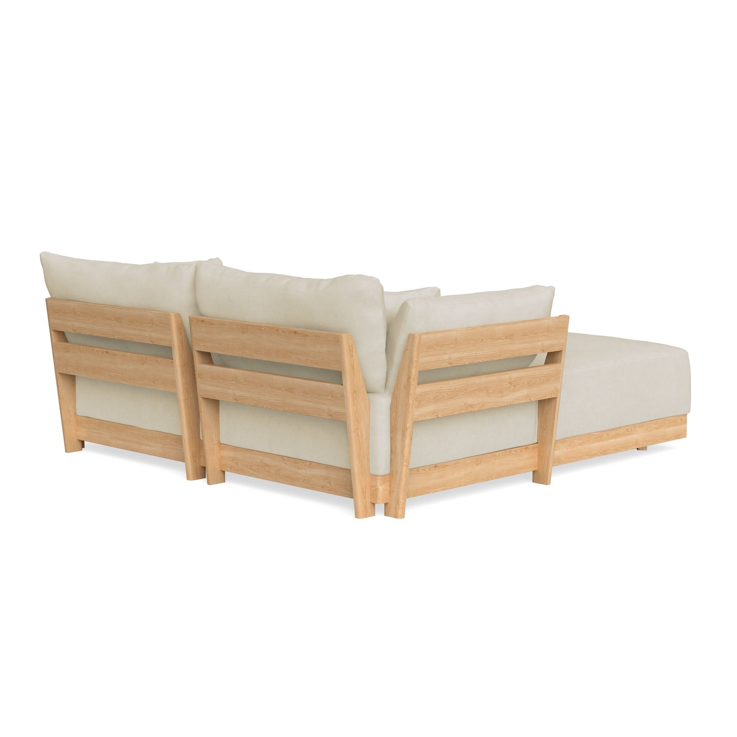 Slipcover Only - Modular Bondi 2-Seater Sectional in Mascarpone