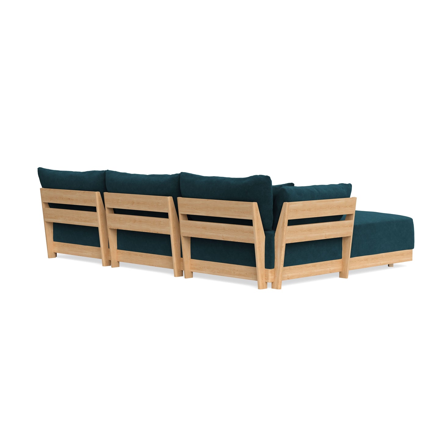 Slipcover Only - Modular Bondi 3-Seater U-Sectional in Indigo