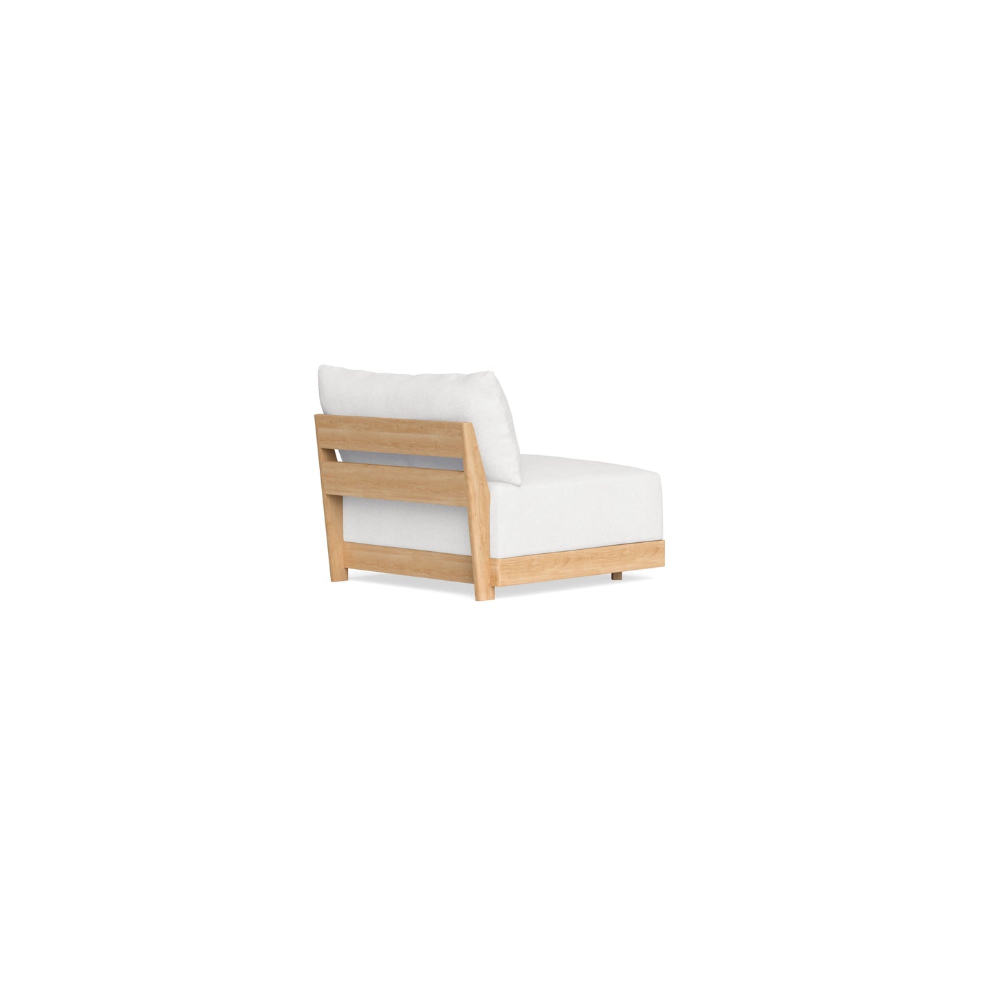 Slipcover Only - Modular Bondi Armless Chair in Snow