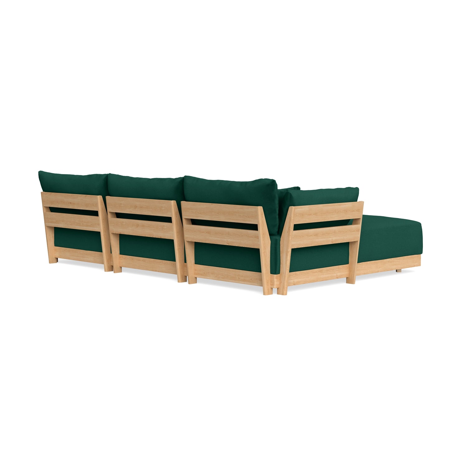 Slipcover Only - Modular Bondi 3-Seater Sectional in Evergreen