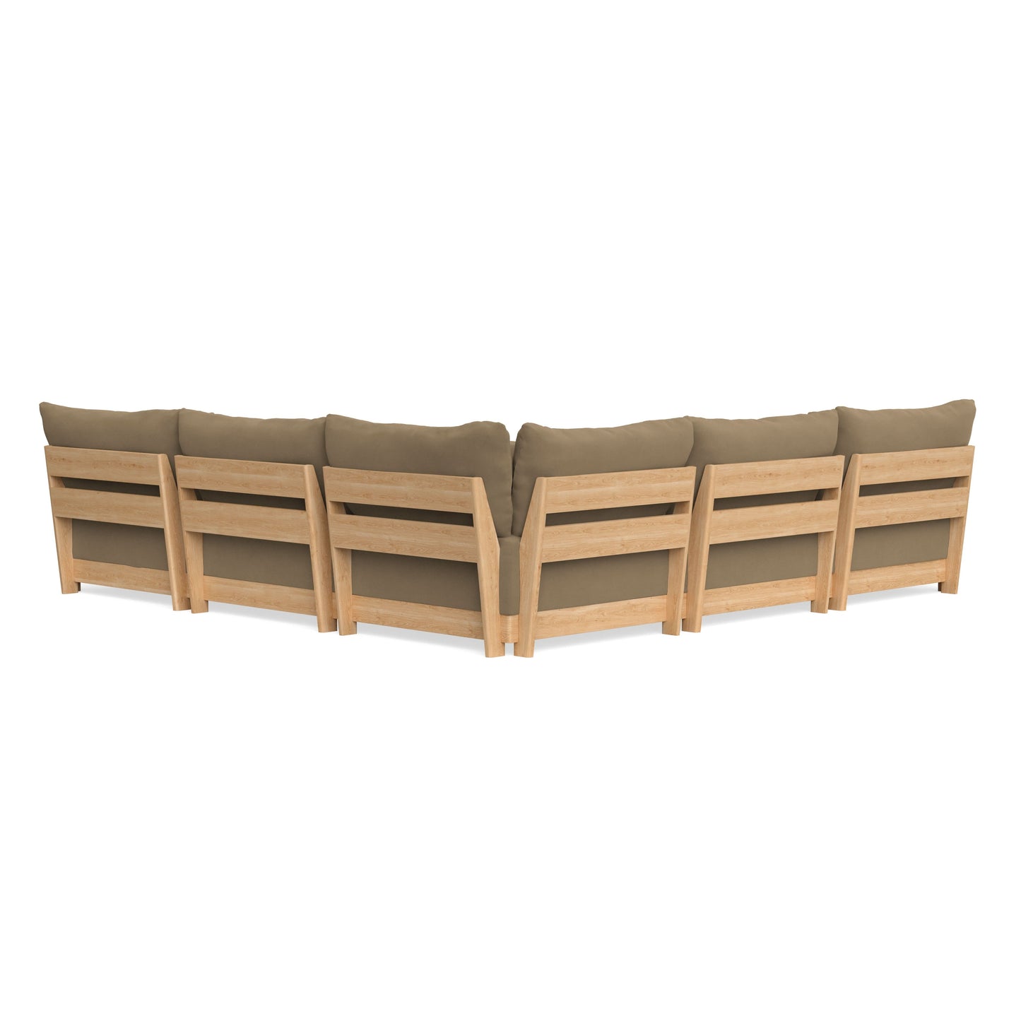 Slipcover Only - Modular Bondi 5-Seater Corner Sectional in Macchiato