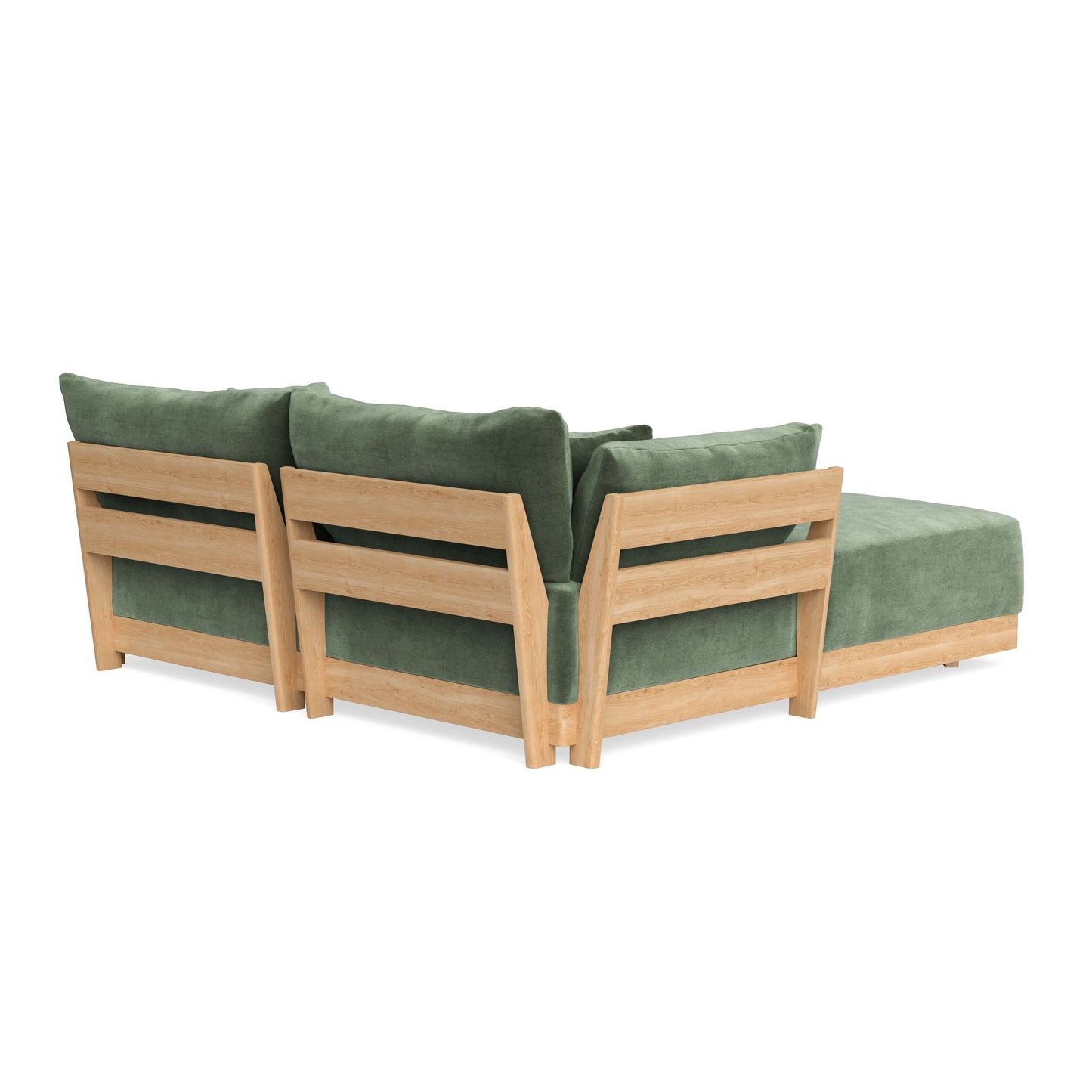 Slipcover Only - Modular Bondi 2-Seater Sectional in Rosemary
