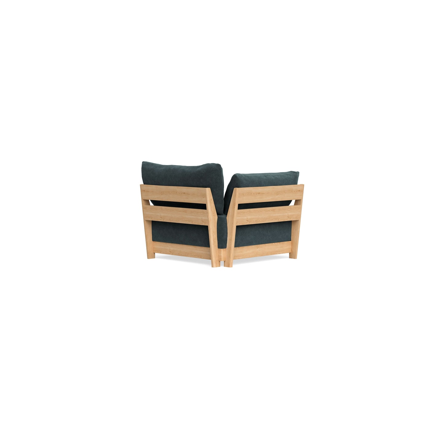 Slipcover Only - Modular Bondi End Chair in Nightfall