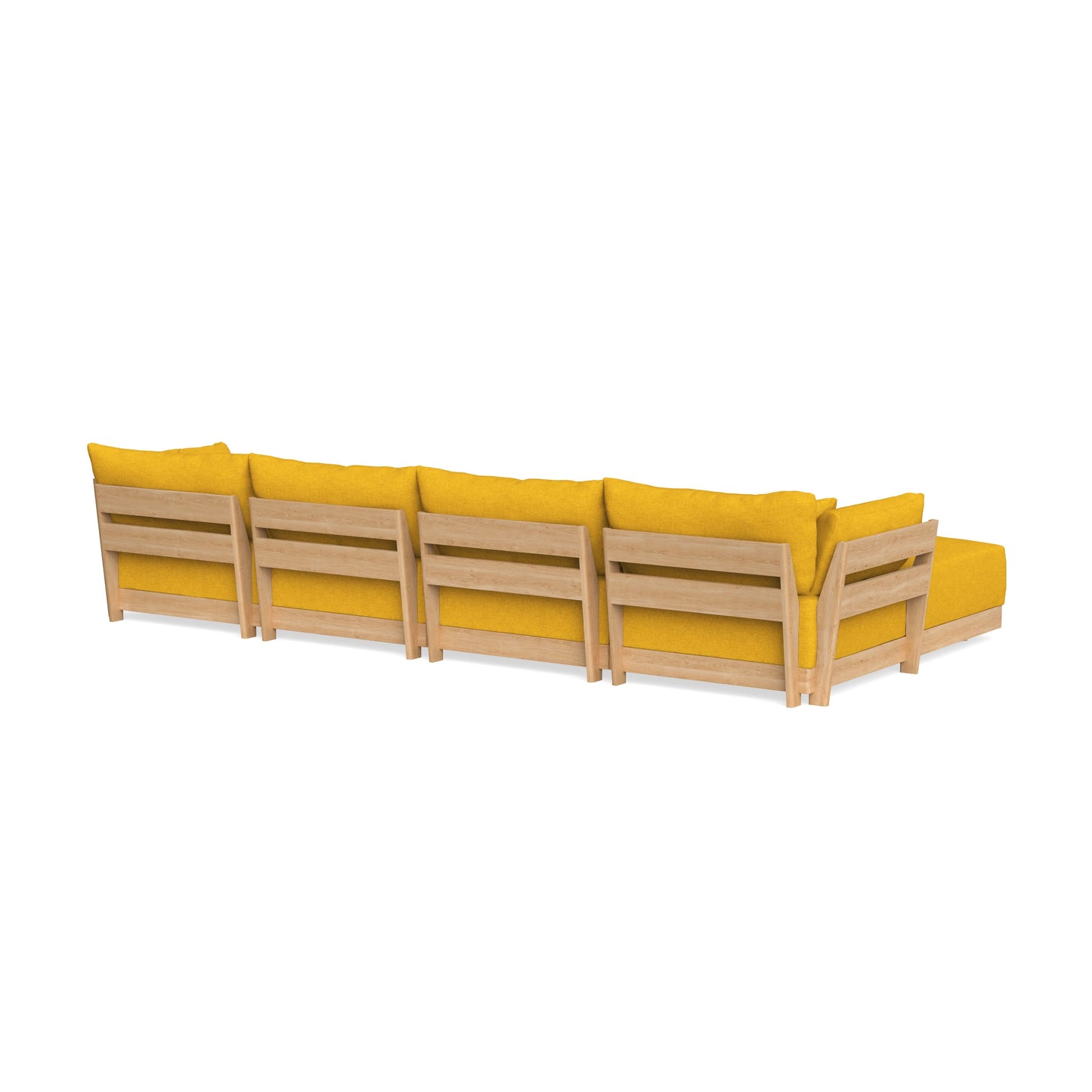 Slipcover Only - Modular Bondi 4-Seater U-Sectional in Sunflower