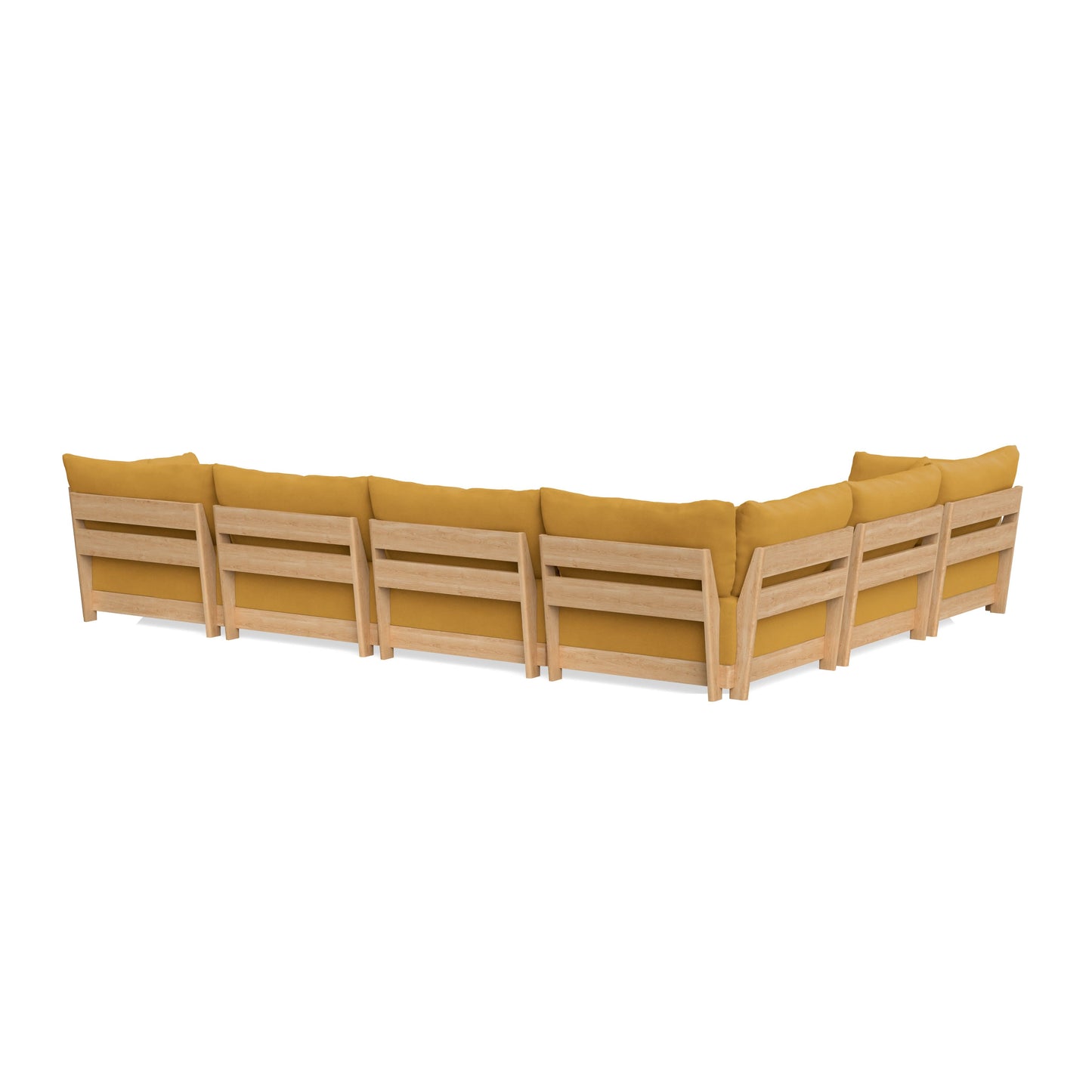 Slipcover Only - Modular Bondi 6-Seater Corner Sectional in Honey